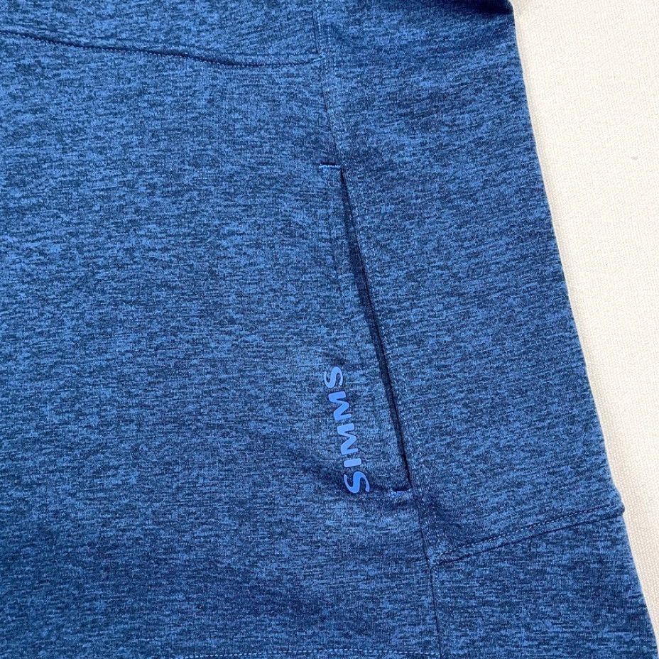 Vintage Simms Hoodie Womens M Blue Insect Shield 1/2 Zip Pullover Performance Fishing Size M / US 6-8 / IT 42-44 - 2 Thumbnail