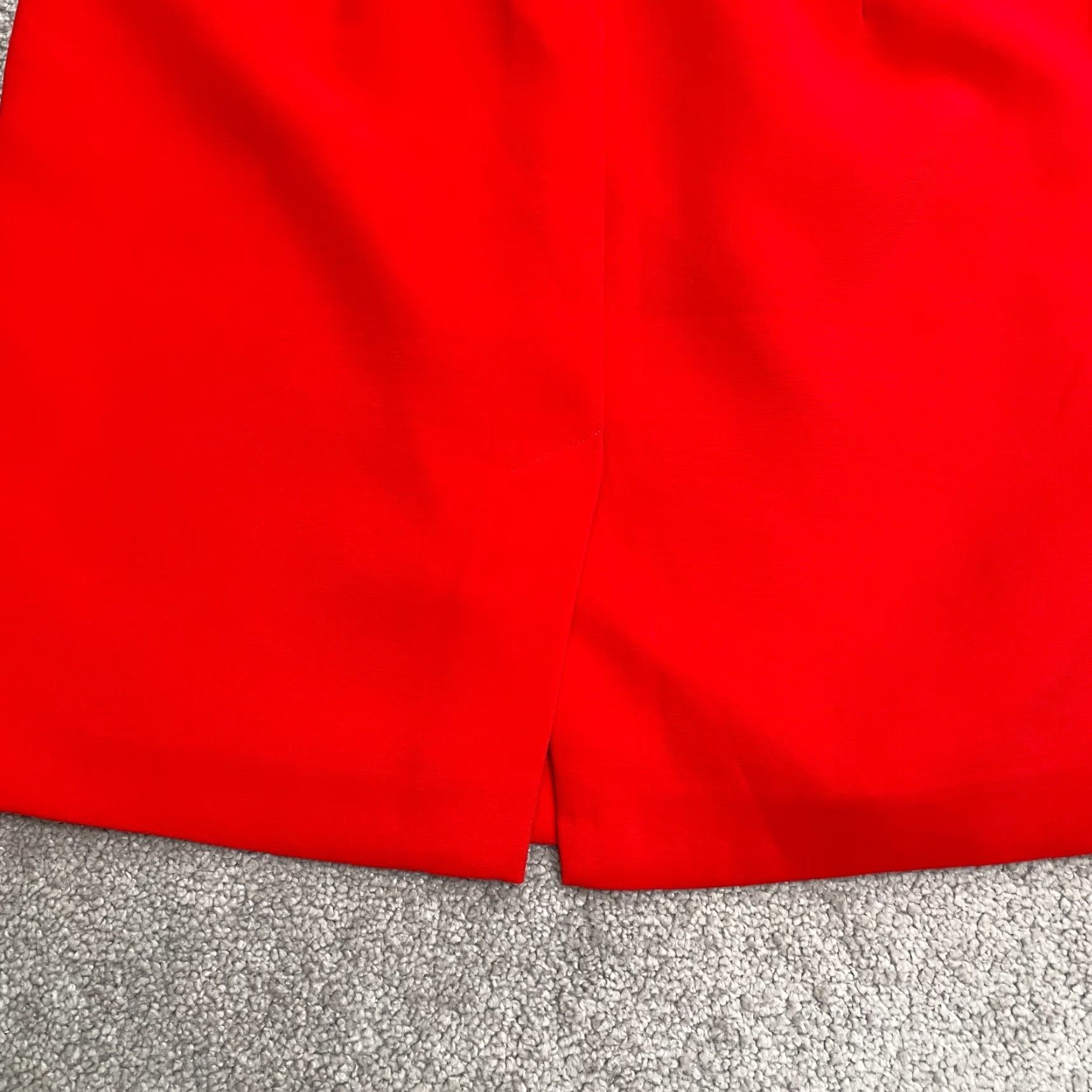 Banana Republic Banana Republic Skirt Pencil Womens 12 Red Black Back Slit Lined Casual Vintage No Size 34" / US 12 / IT 48 - 3 Thumbnail
