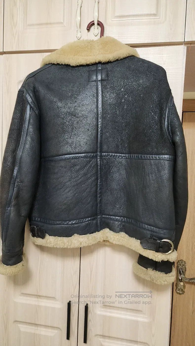 Schott Schott Fur is integrated into the leather coat Size US XXL / EU 58 / 5 - 2 Thumbnail