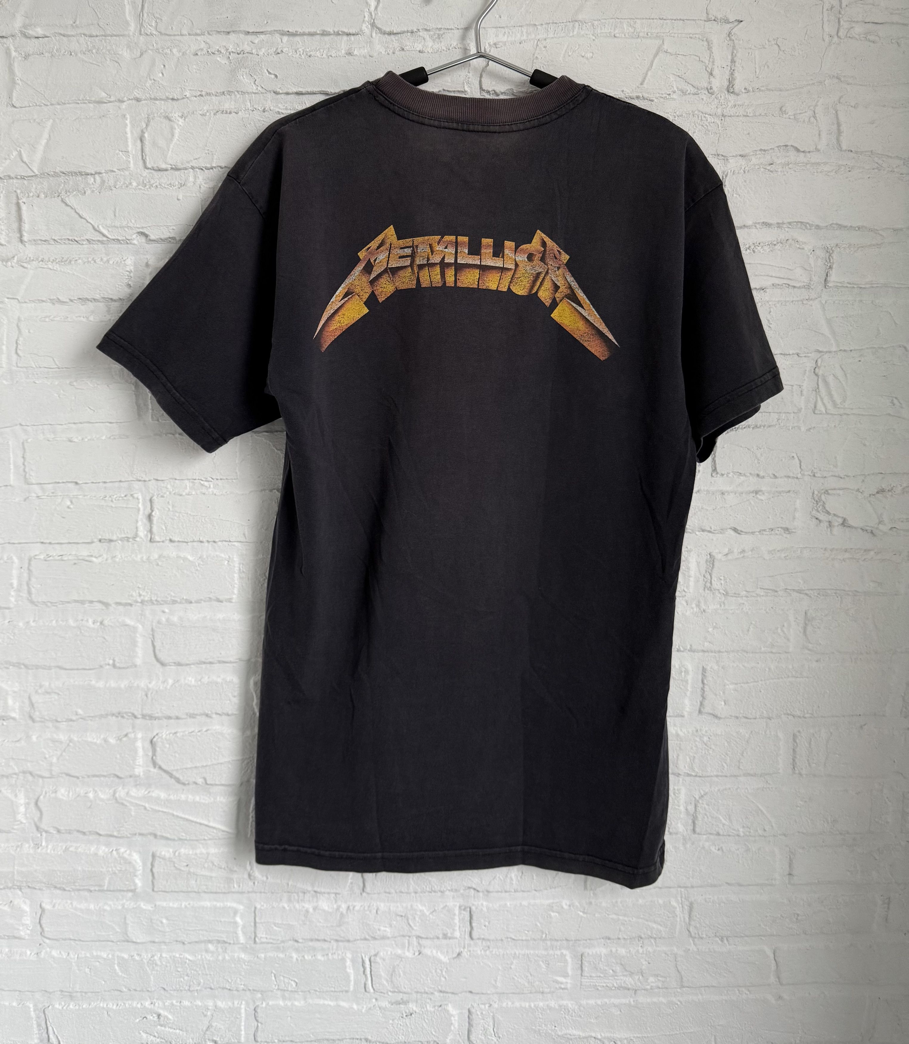Band Tees × Vintage Vintage 90s Metallica metal t-shirt Size US M / EU 48-50 / 2 - 7 Thumbnail