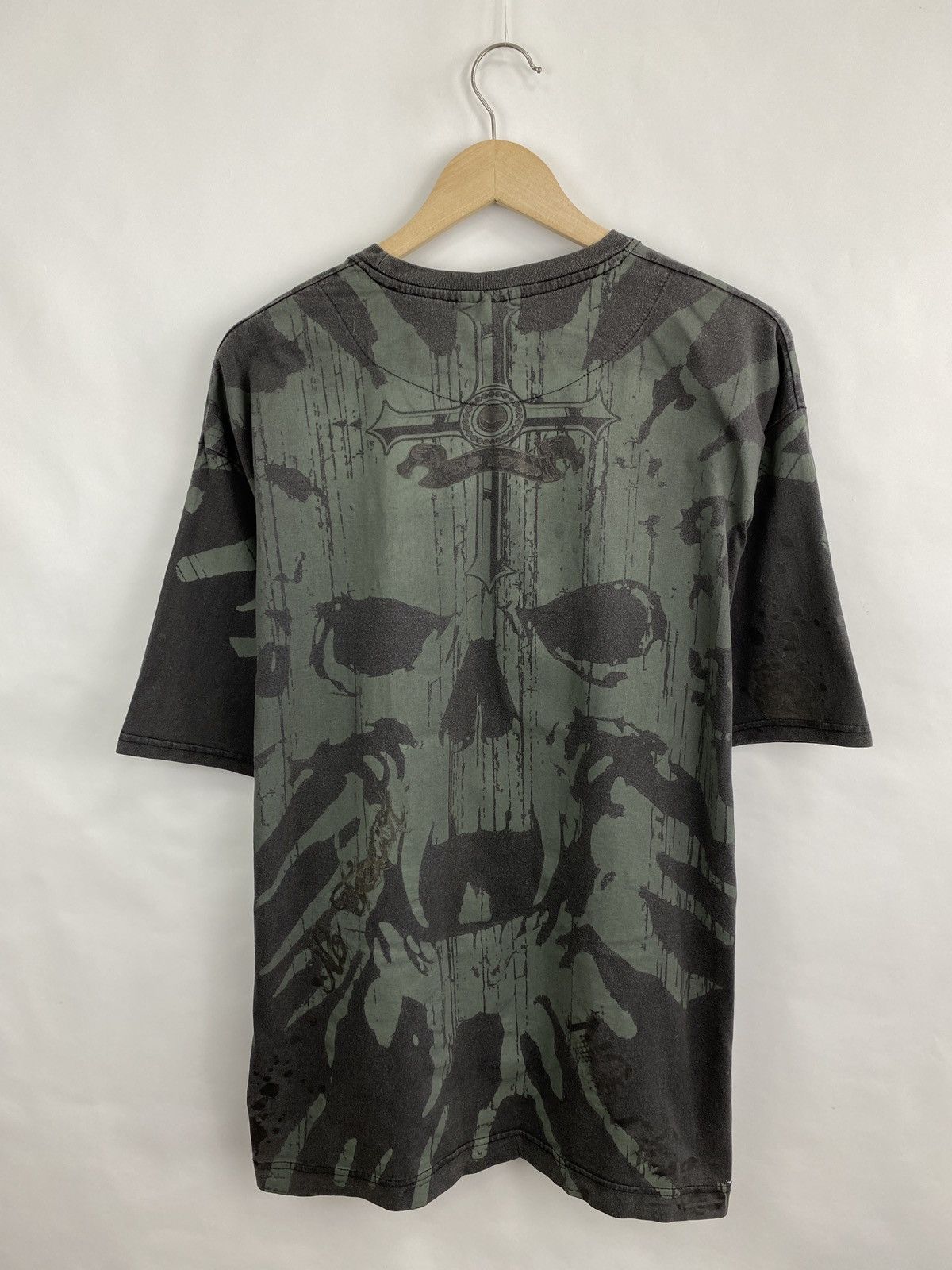 No Fear 💀 Rare No Fear Skull Style Y2K Retro Affliction Style Hype Size US XXL / EU 58 / 5 - 8 Thumbnail