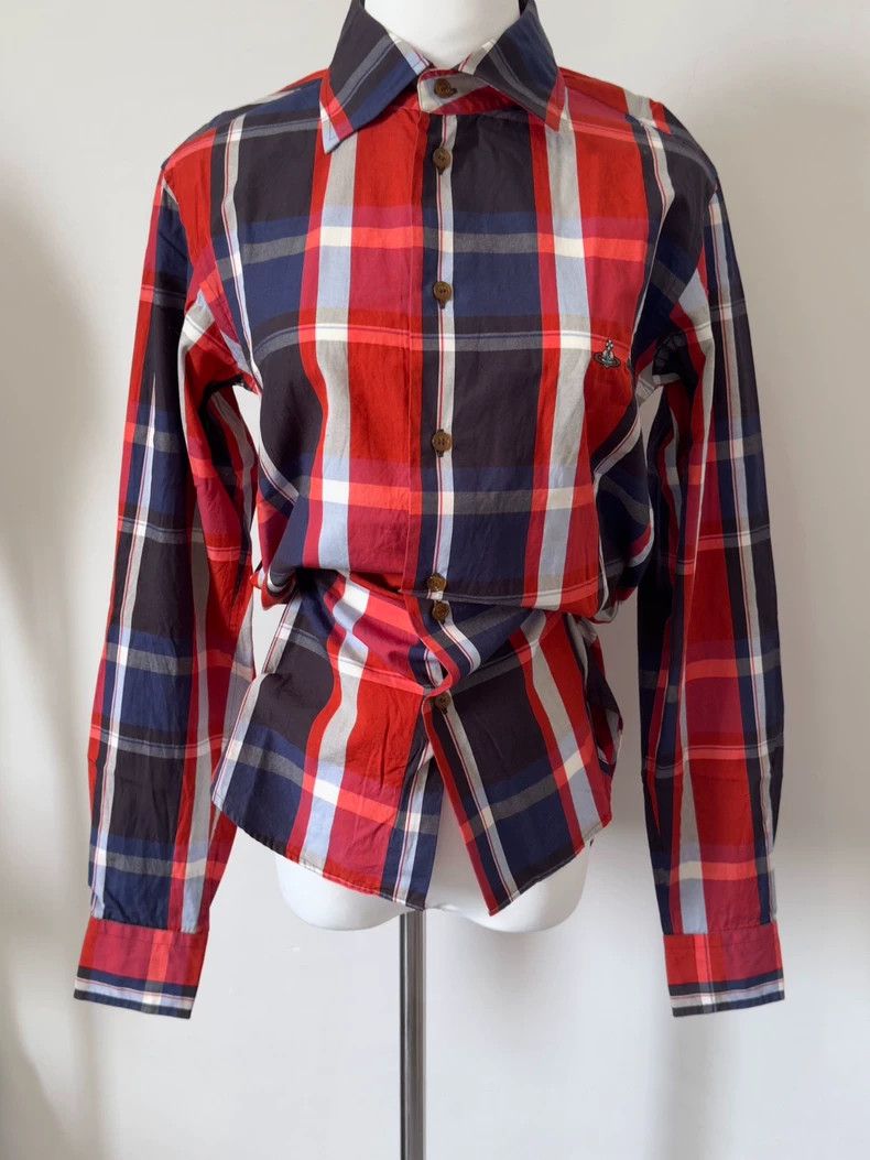 Vivienne Westwood Vivienne Westwood Red shirt Size S / US 4 / IT 40 - 4 Thumbnail