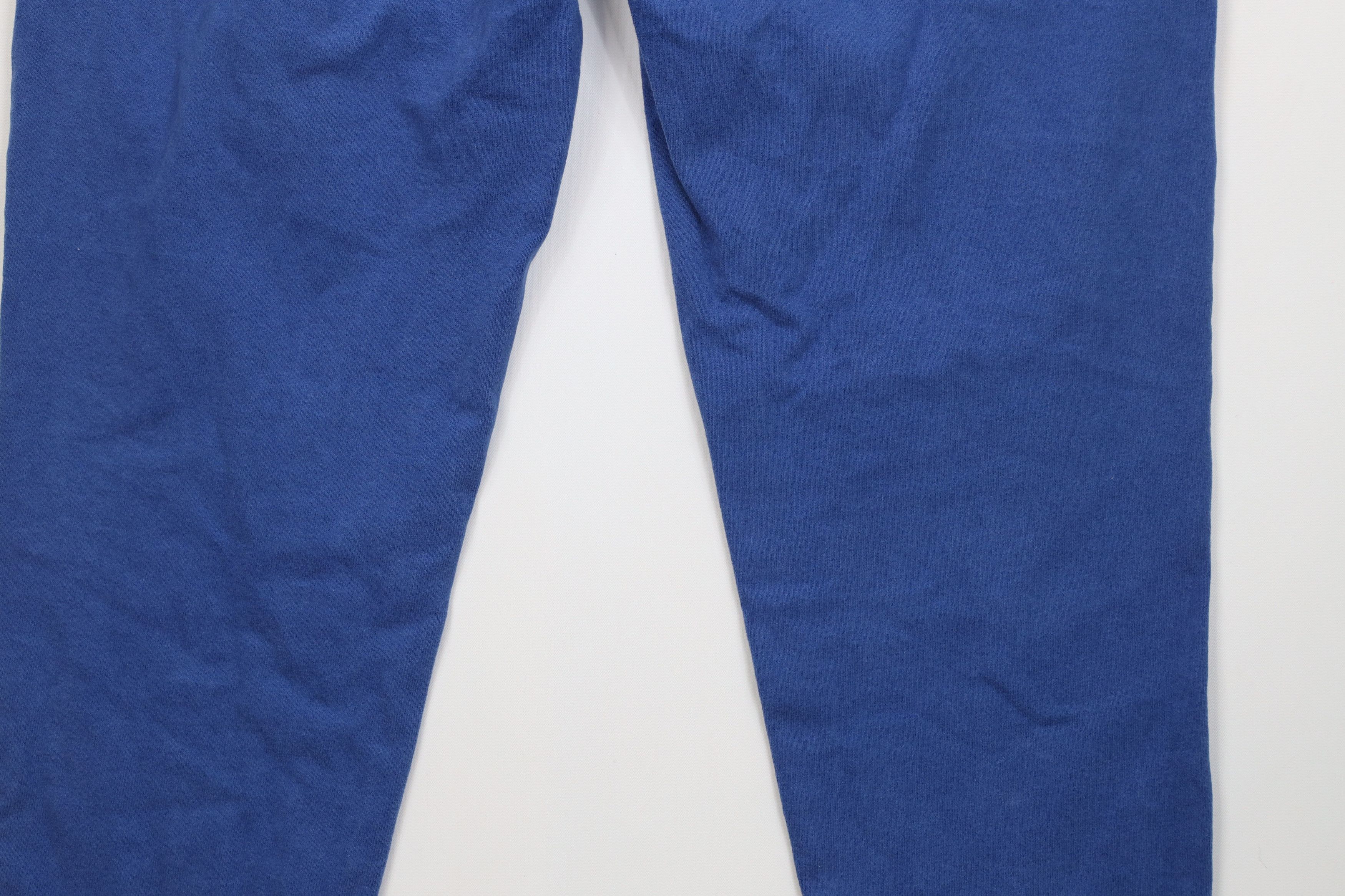 Adidas Vintage 90s Adidas Cotton Ribbed Knit Sweatpants Pants Blue Size US 32 / EU 48 - 13 Thumbnail