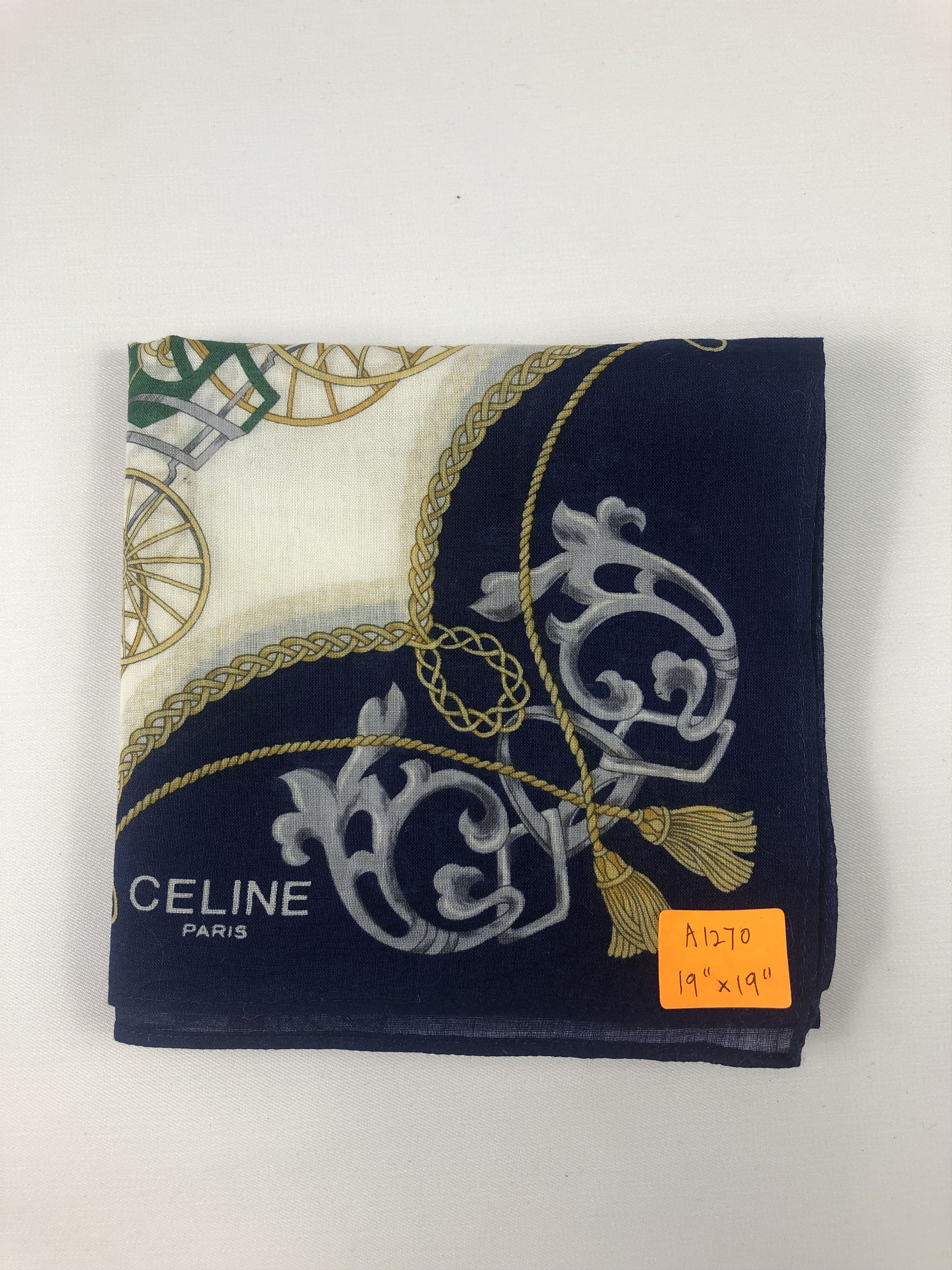 Celine Celine Handkerchief / Bandana / Neckerchief Size ONE SIZE - 6 Thumbnail