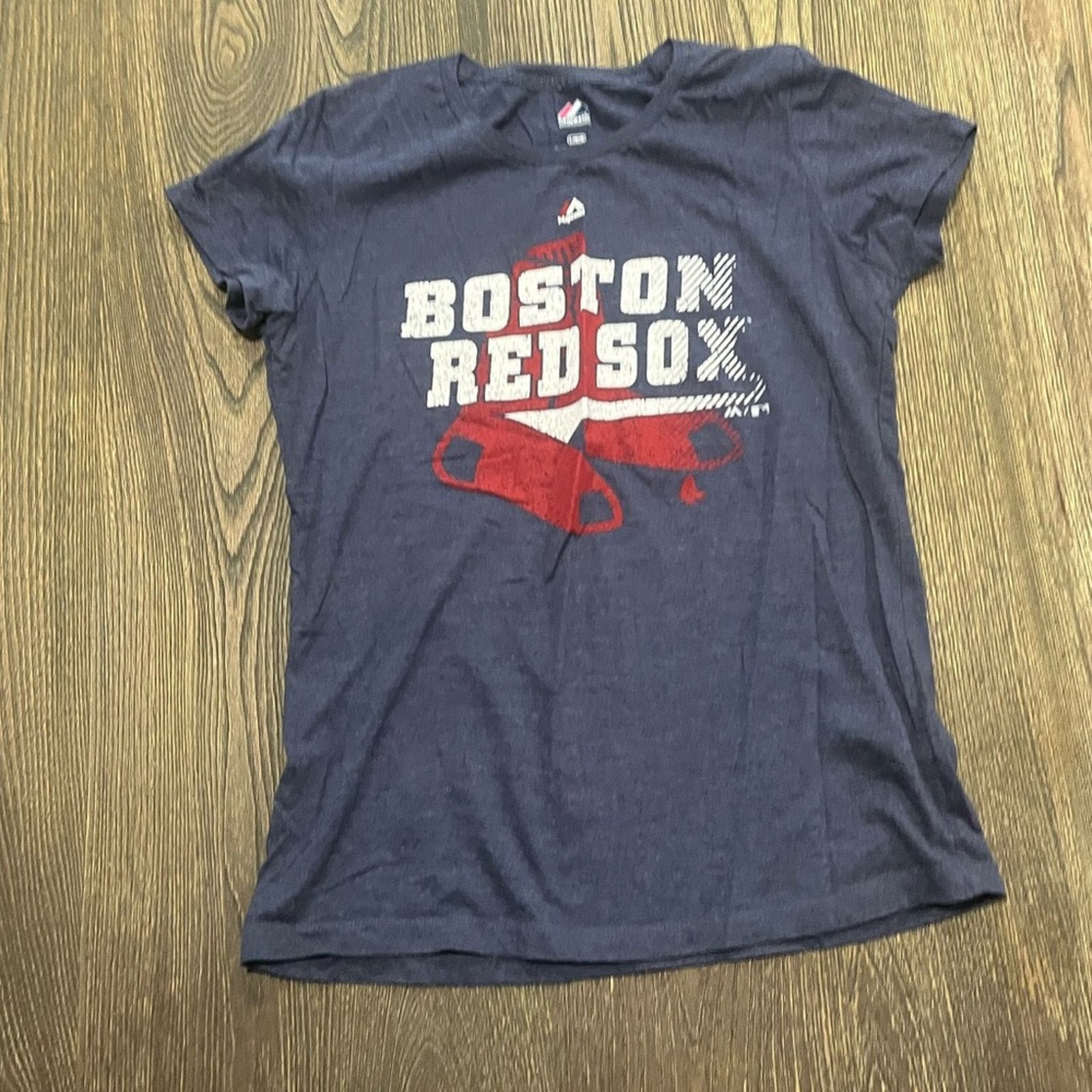 Majestic Majestic Graphic Print Boston Red Sox T-Shirt Short Sleeve L Size L / US 10 / IT 46 - 1 Thumbnail