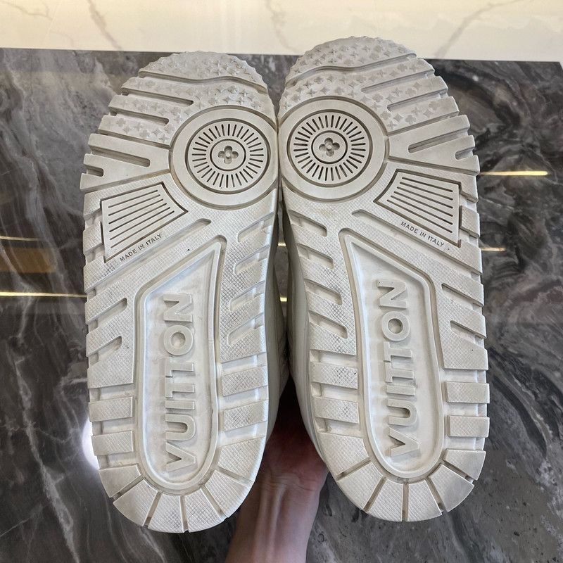 Louis Vuitton Louis Vuitton Trainer Maxi Low-Top Sneakers -2508 Size US 8.5 / EU 41-42 - 4 Thumbnail
