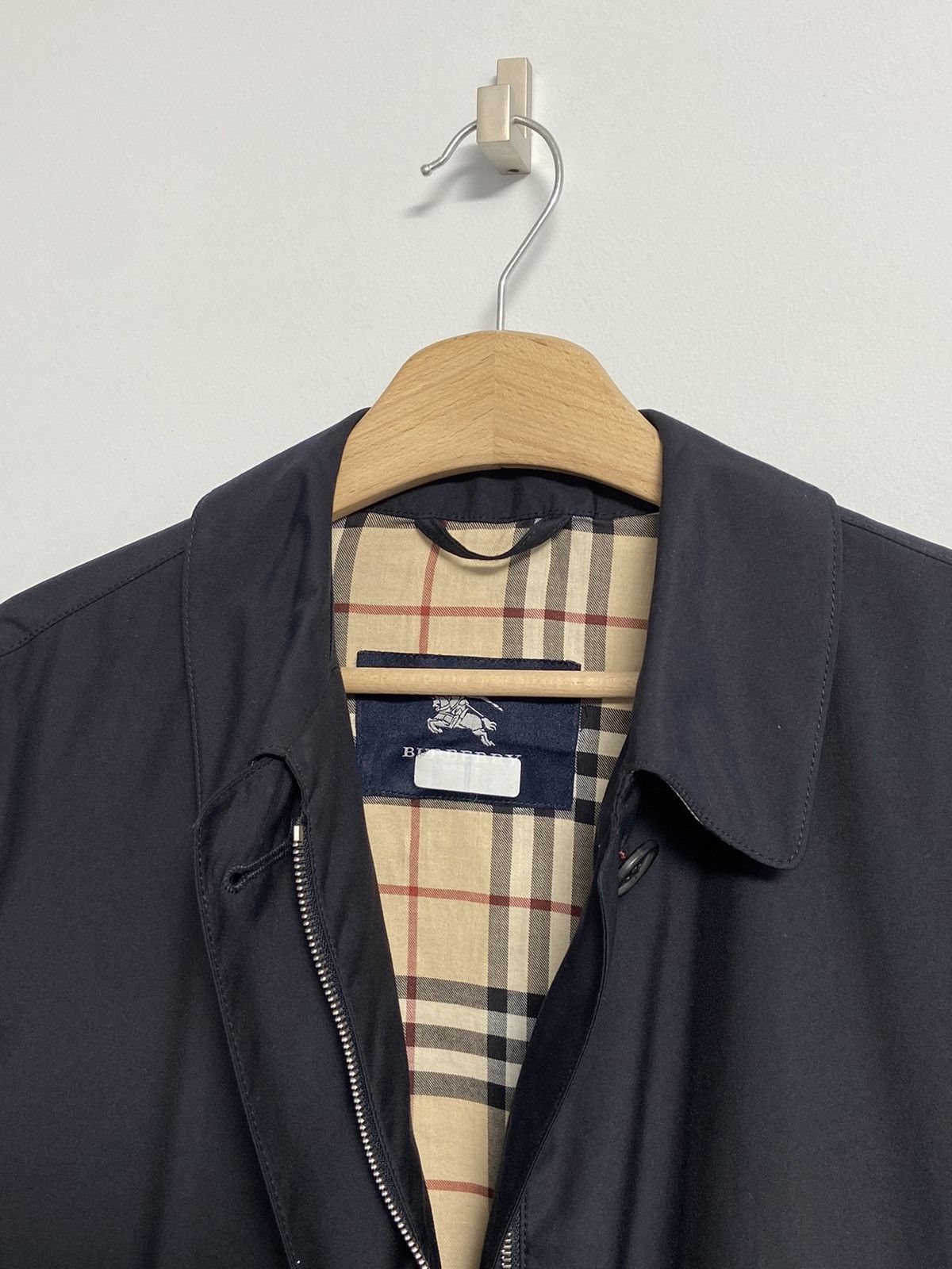 Burberry Burberry Trench Coat Dark Blue Size S / US 4 / IT 40 - 7 Thumbnail