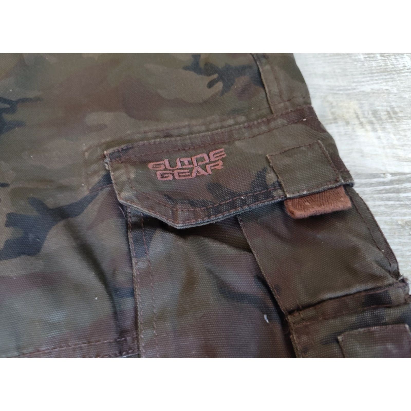 Vintage Guide Gear Cargo Pants Mens 34x28 Green Camo Tactical Hunting Outdoor Cotton Size US 34 / EU 50 - 4 Thumbnail