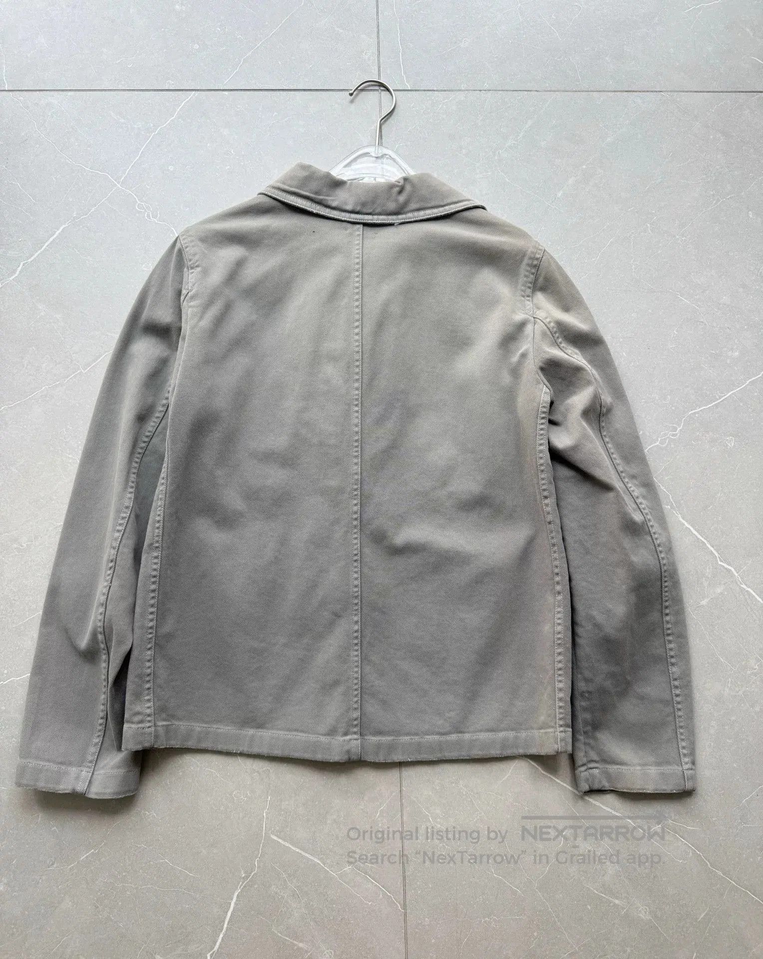 Dior Dior Gray Pocket Long-Sleeve Blazer. Size XXS / US 00 / IT 34 - 2 Thumbnail