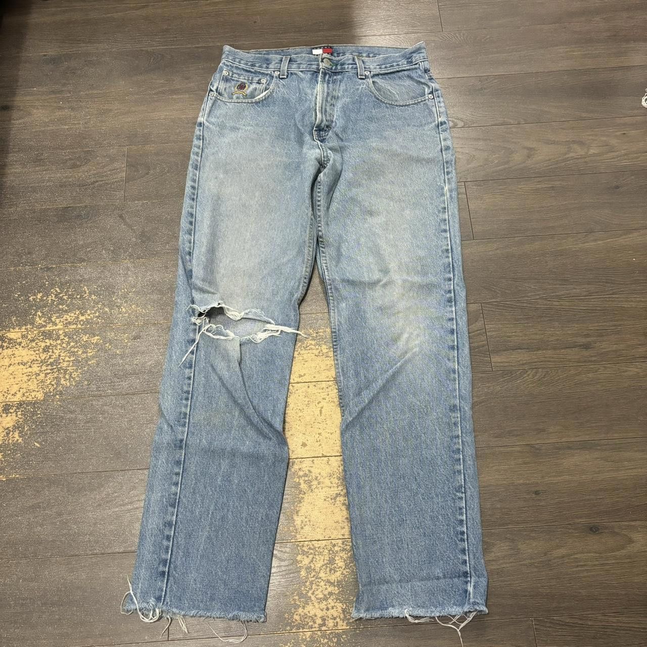 Tommy Hilfiger Vintage Tommy Hilfiger Jeans 00s 34x32 Size US 34 / EU 50 - 1 Thumbnail