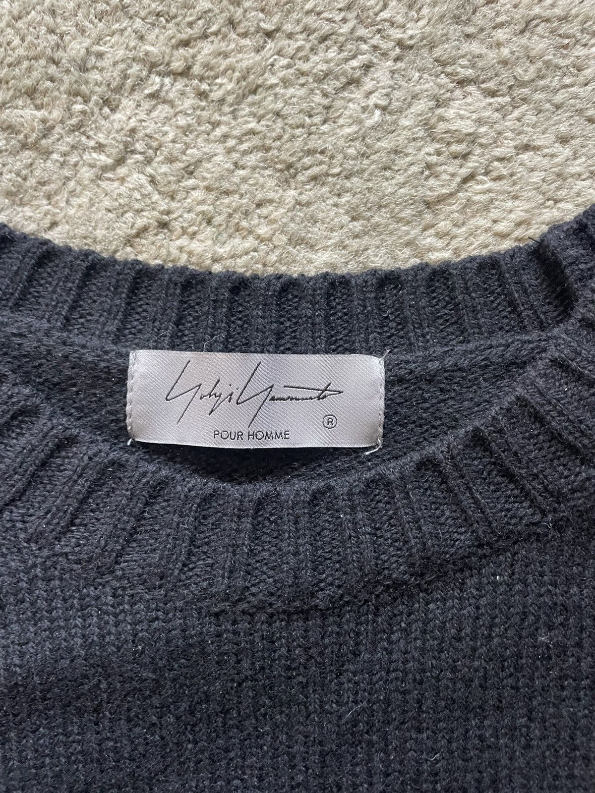 Yohji Yamamoto Yohji Yamamoto Pour Homme Flower Sweater Size US L / EU 52-54 / 3 - 3 Thumbnail