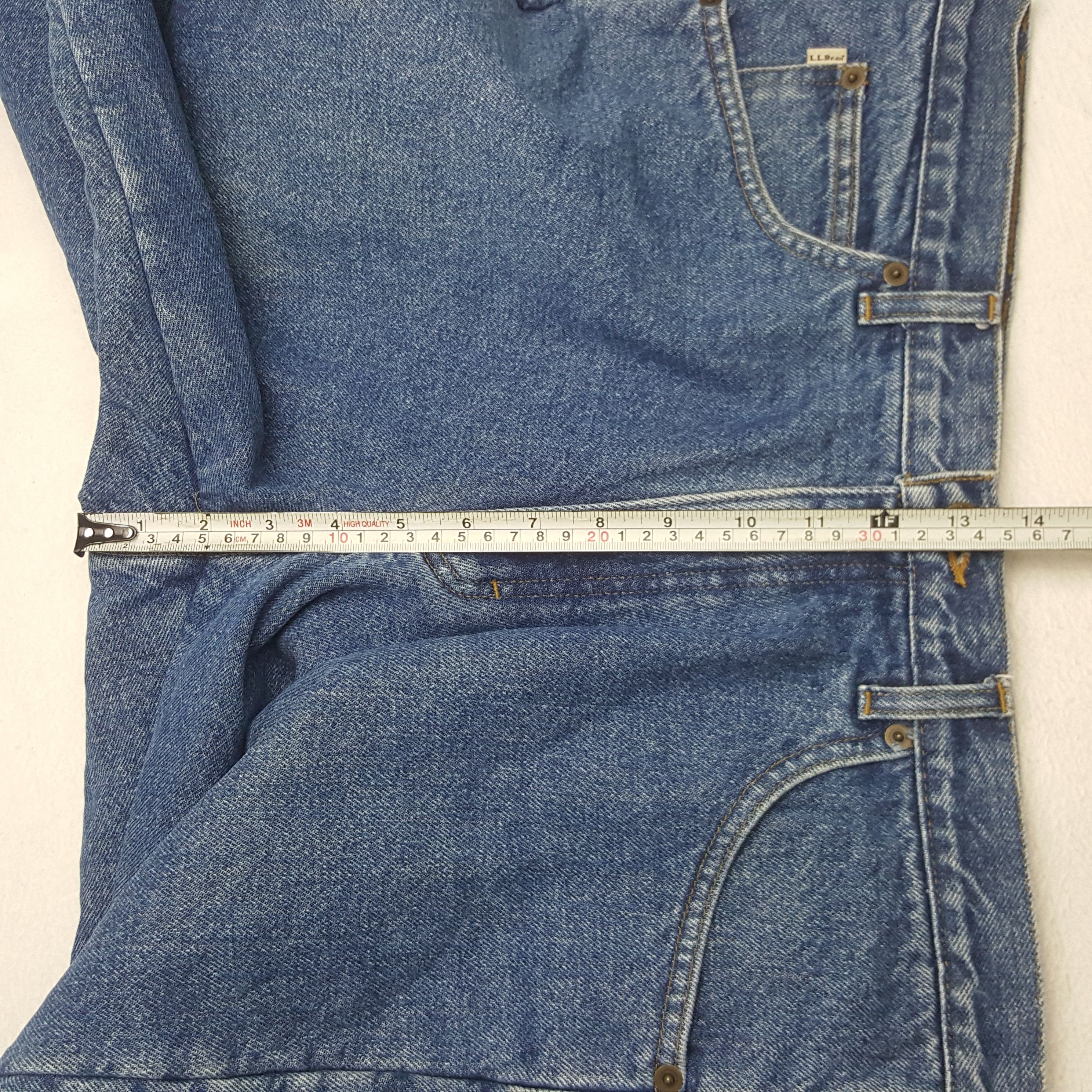 L.L. Bean × Vintage Vintage L.L. Bean Double L Classic Fit Denim Jeans Size US 33 - 8 Thumbnail