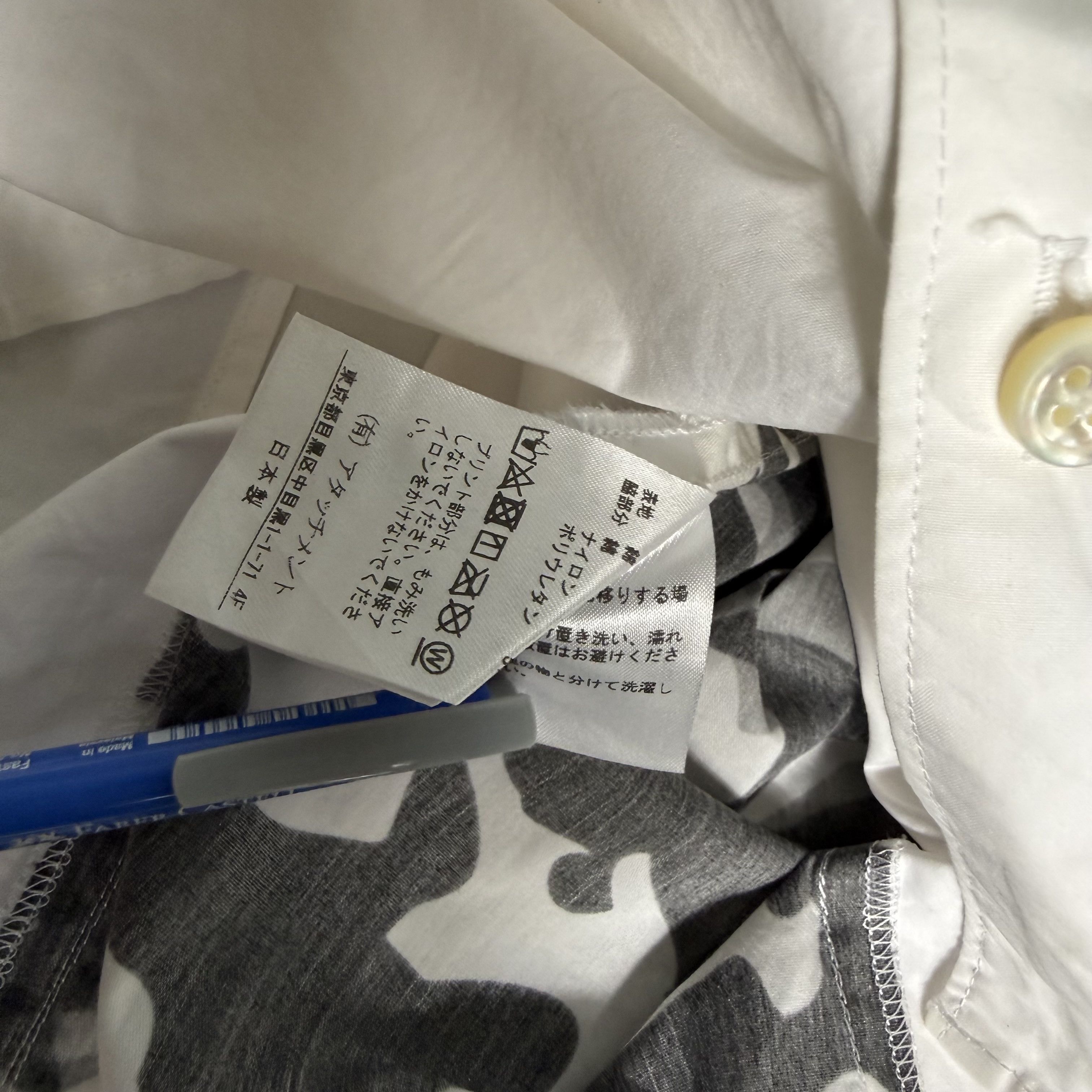 Kazuyuki Kumagai Attachment 🔥RARE🔥Kazuyuki Kumagai Attachment L/Sleeve Button Up Shirt Size US M / EU 48-50 / 2 - 6 Thumbnail