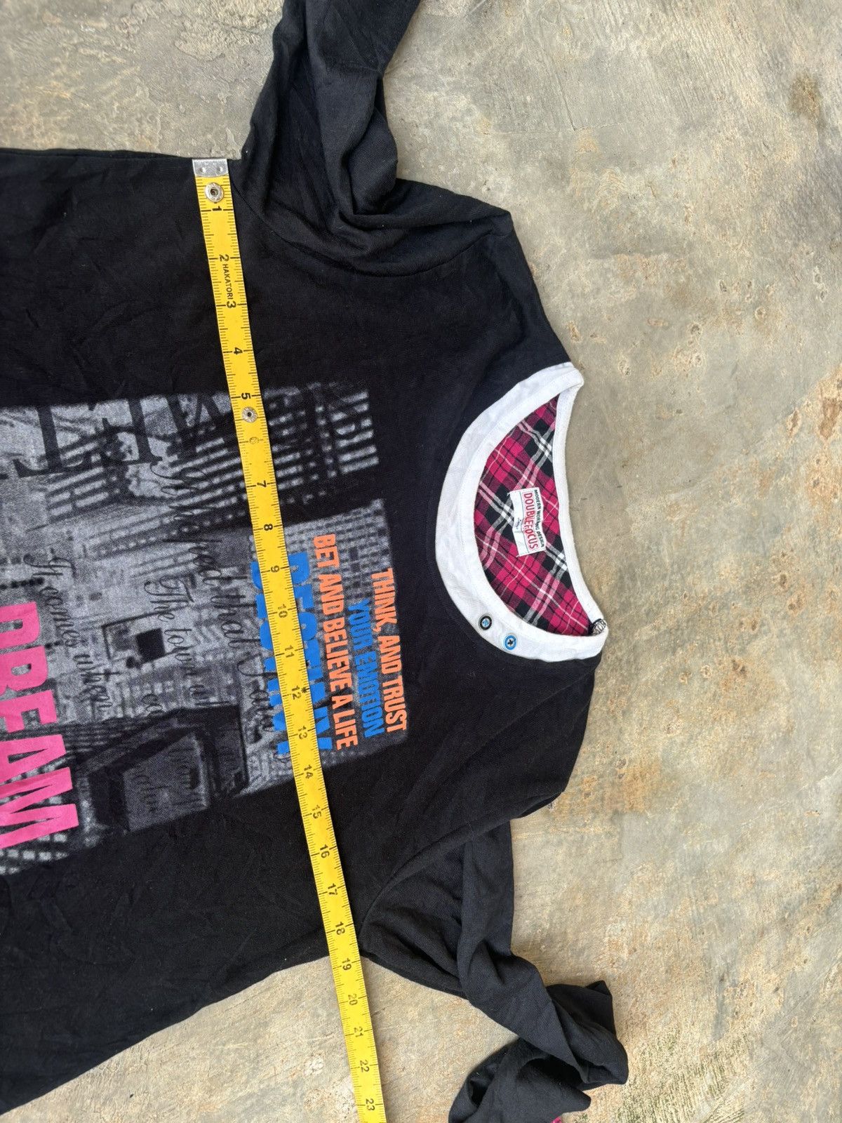 Hysteric Glamour Y2k Double Layer Double Fokus Ifsixwasnine Punk Style Size US L / EU 52-54 / 3 - 6 Thumbnail