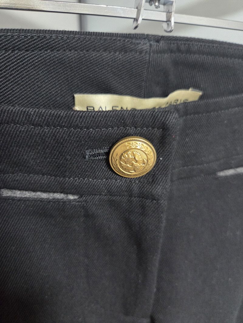Balenciaga Balenciaga Piping Line Wool Pants Size 28" / US 6 / IT 42 - 4 Thumbnail