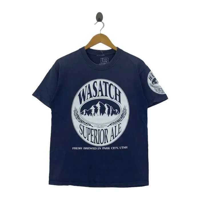 Vintage Vintage LONE ROCK Wasatch Superior Ale Utah Tee Shirt Size US M / EU 48-50 / 2 - 1 Thumbnail