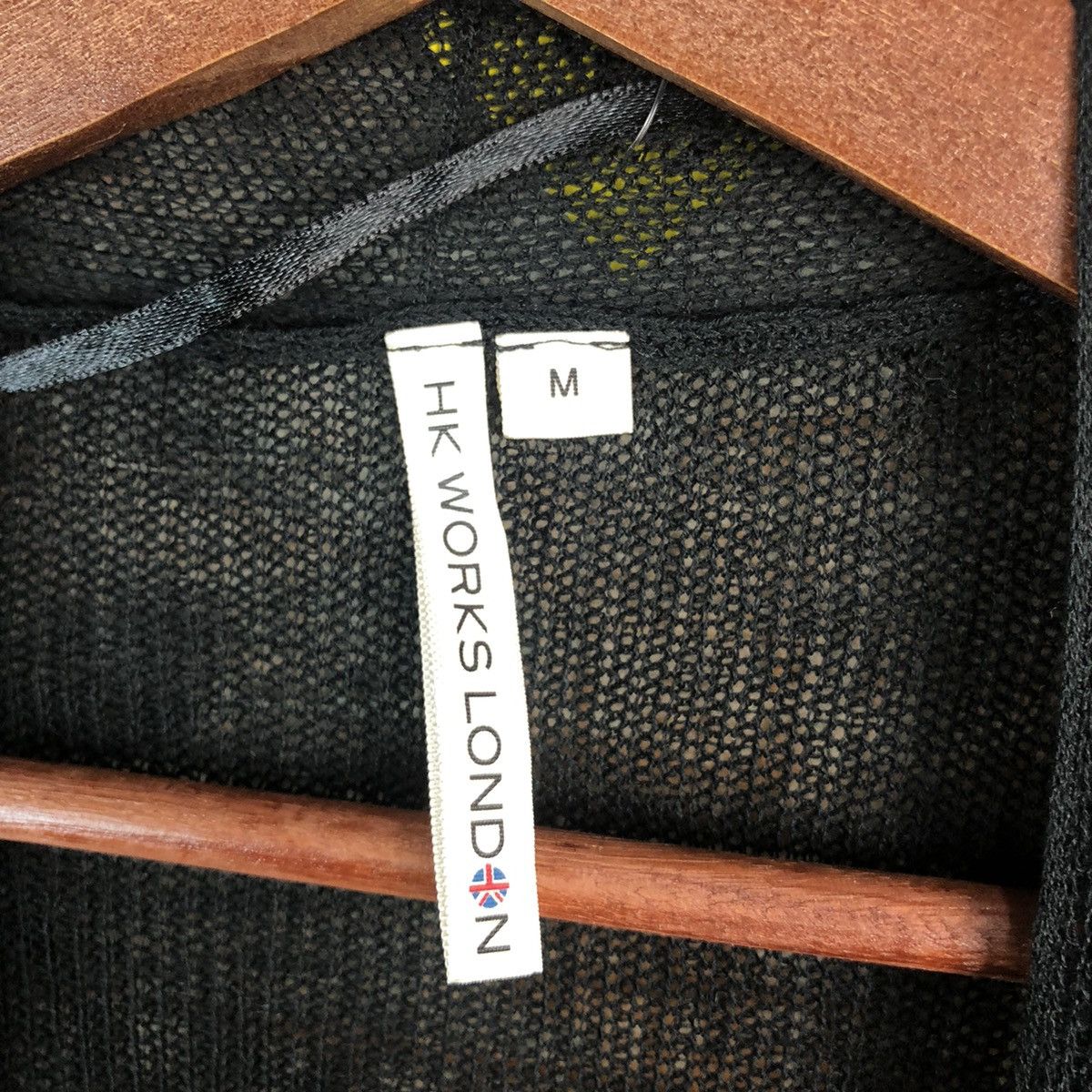 Japanese Brand DL HK Works London Cardigan Knitwear #C627 Size US M / EU 48-50 / 2 - 9 Thumbnail