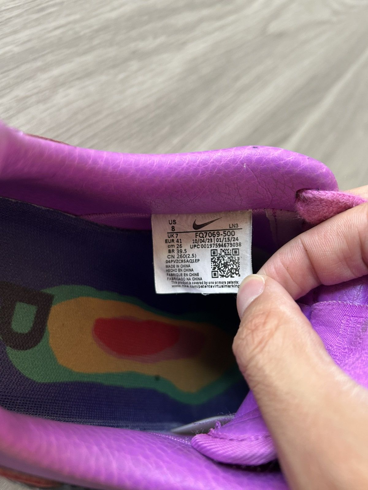 Cactus Plant Flea Market × Nike CPFM x Air Force 1 Low Fuchsia Dream Size 8 Size US 8 / EU 41 - 21 Thumbnail