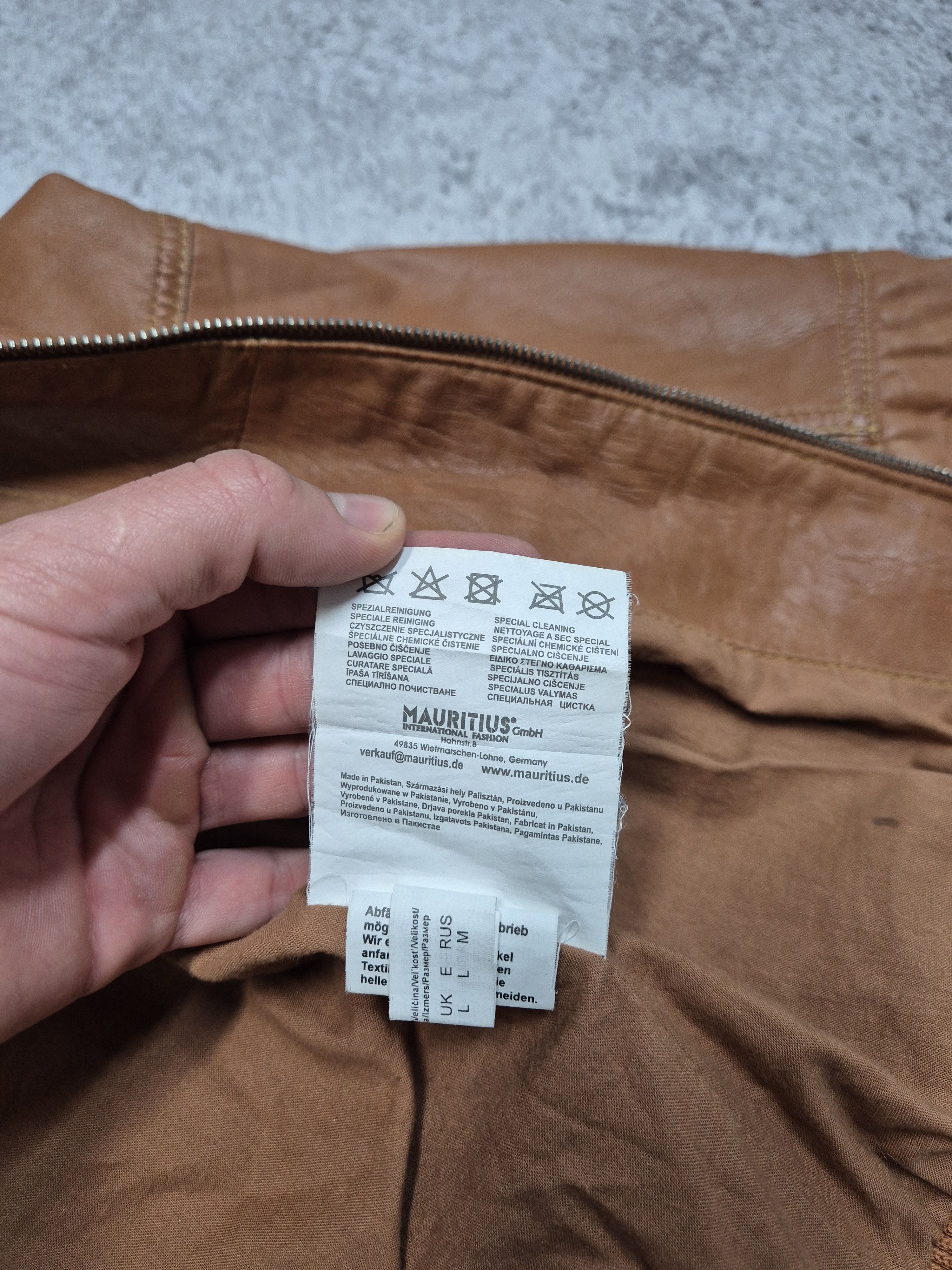 Vintage Vintage Avant Garde Leather Jacket Size L / US 10 / IT 46 - 9 Thumbnail