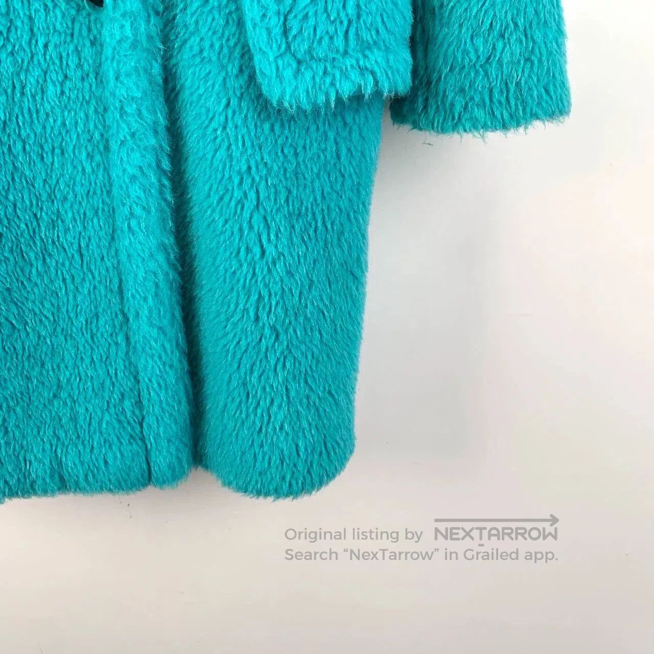 Other maxmara turquoise teddy double. Size US M / EU 48-50 / 2 - 4 Thumbnail