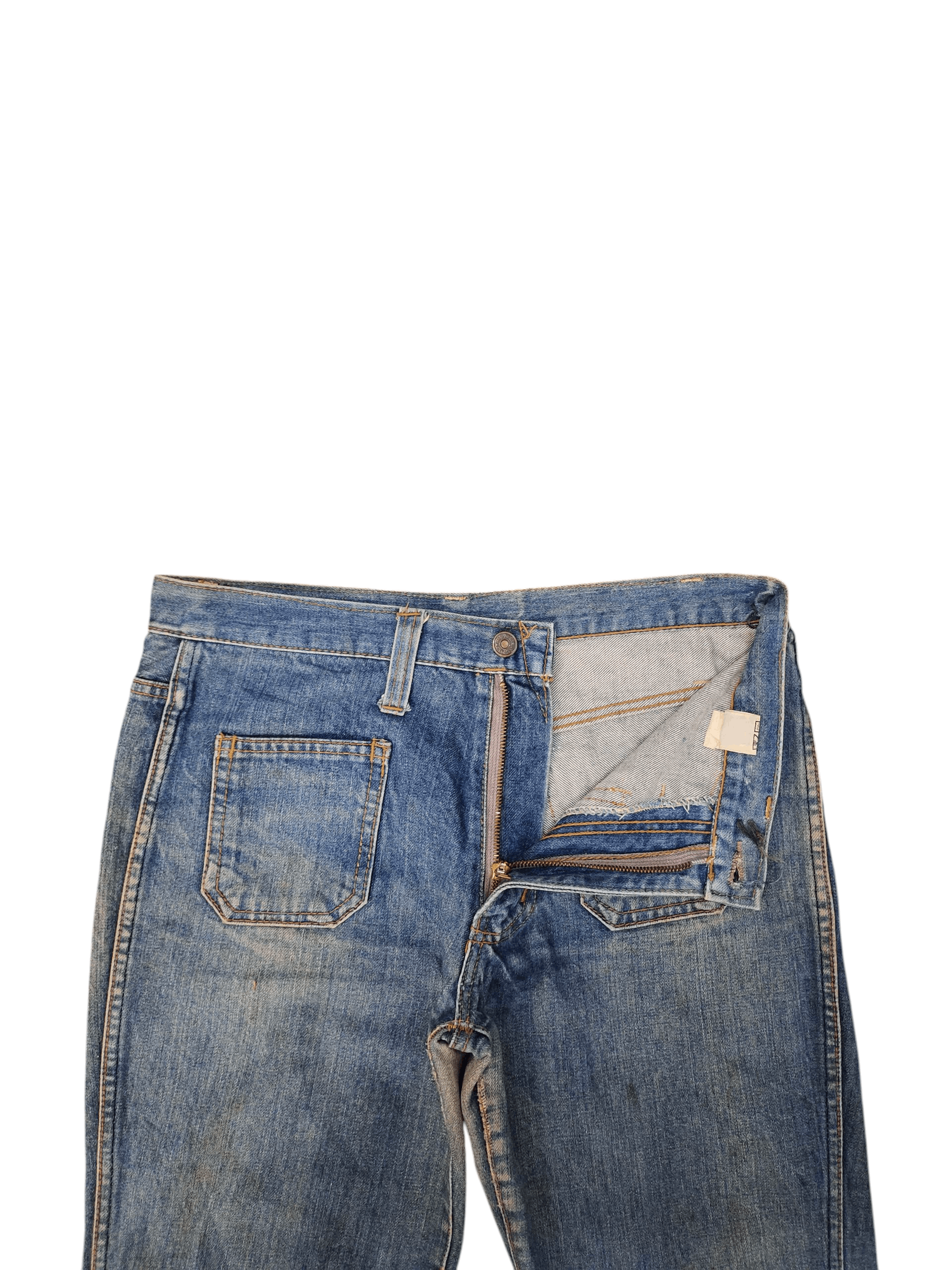 If Six Was Nine Flare Jeans Acme Japan Denim Bootcut Ifsixwasnine Lgb Size US 32 / EU 48 - 6 Thumbnail