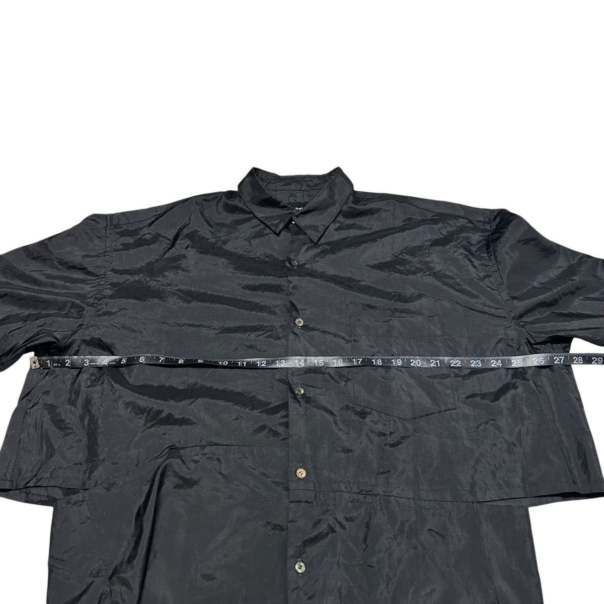 Comme des Garcons 562 Comme Des Garcons 90s asymmetry docking shirt vintage Size US L / EU 52-54 / 3 - 20 Thumbnail