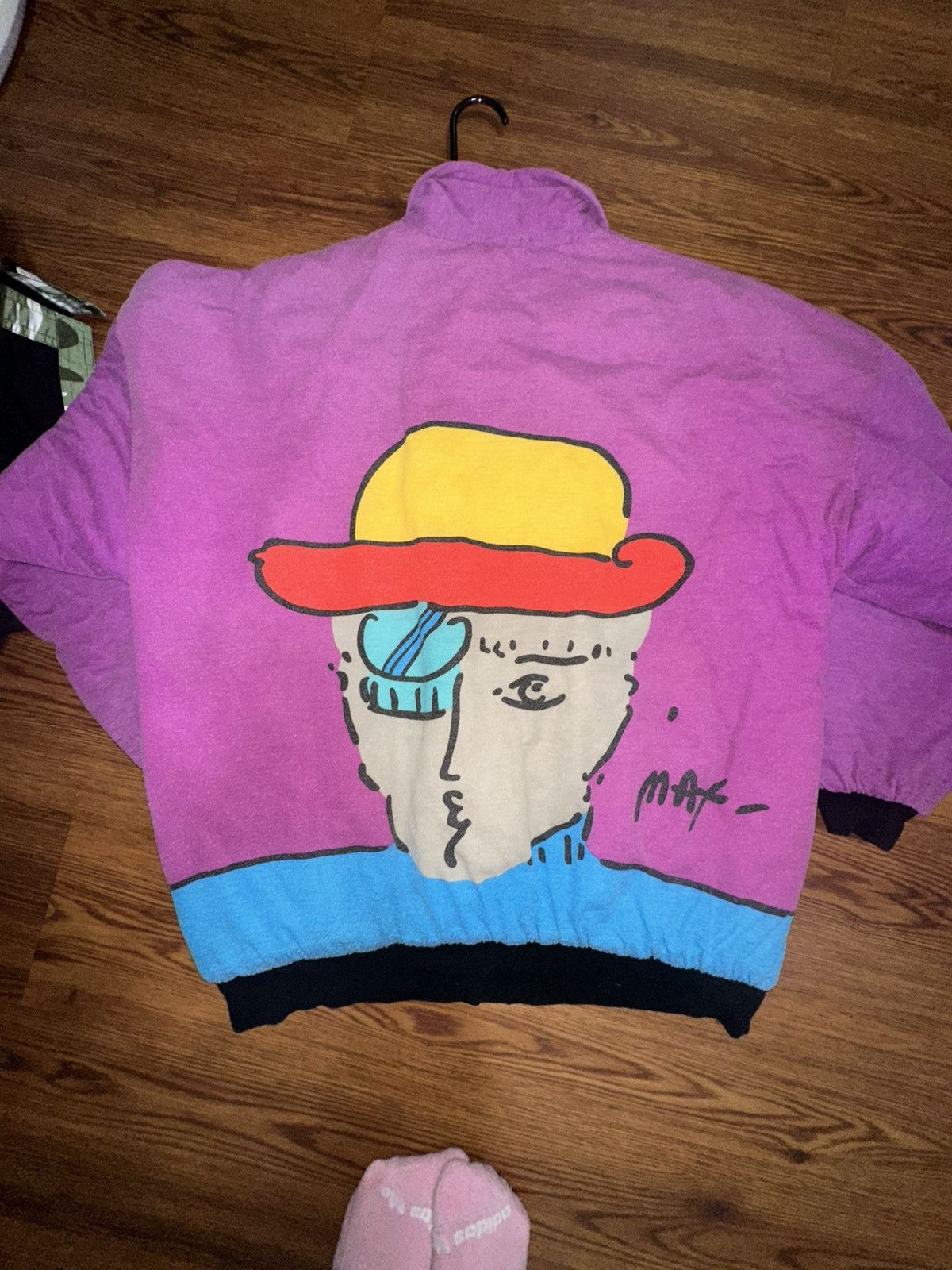 Other 🌿 Vintage 80’s Peter Max- Limited Edition Reversible Zip Size US L / EU 52-54 / 3 - 5 Thumbnail