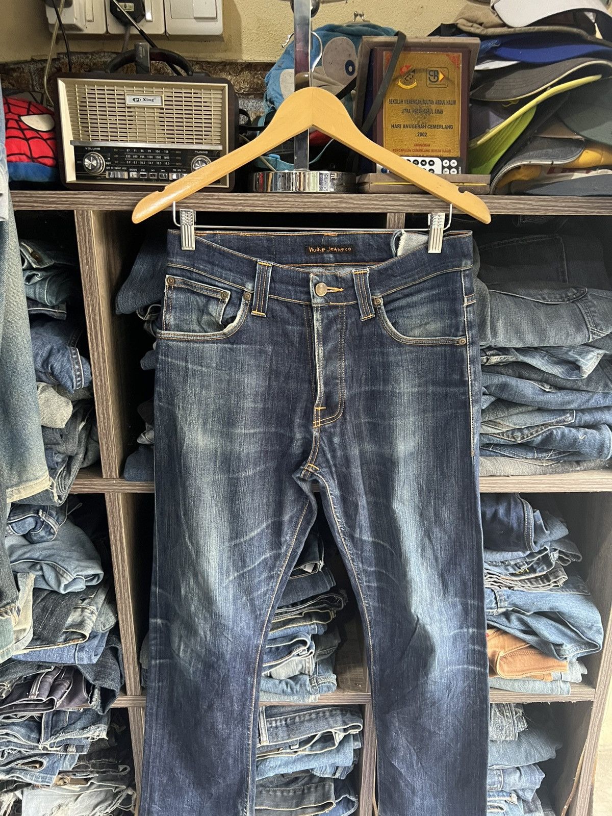 Nudie Jeans 🔥Nudie Jeans Made in Italy Distressed Denim Size US 30 / EU 46 - 3 Thumbnail
