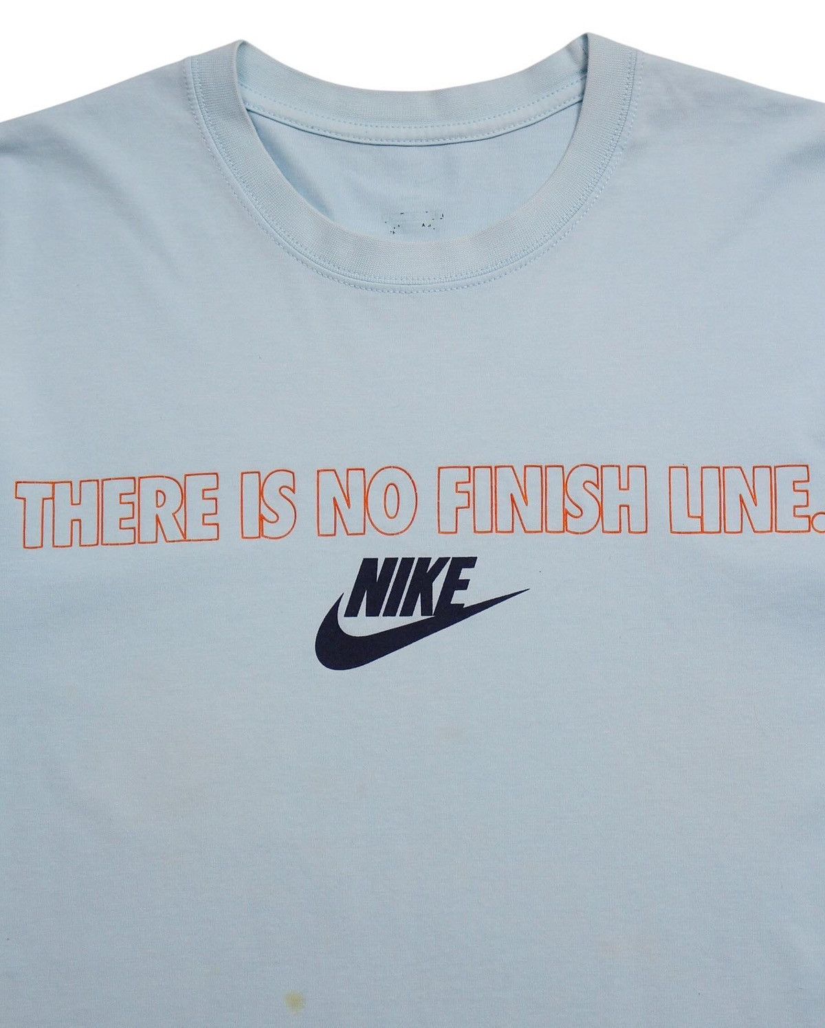 Nike × Nike ACG SS2006 NIKE DRI-FIT "THERE IS NO FINISH LINE" TEE Size US L / EU 52-54 / 3 - 2 Thumbnail