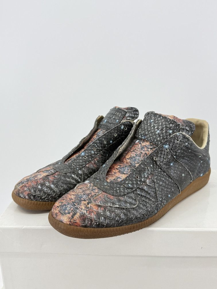 Maison Margiela GAT Low Galaxy Snakeskin Size US 8 / EU 41 - 3 Thumbnail