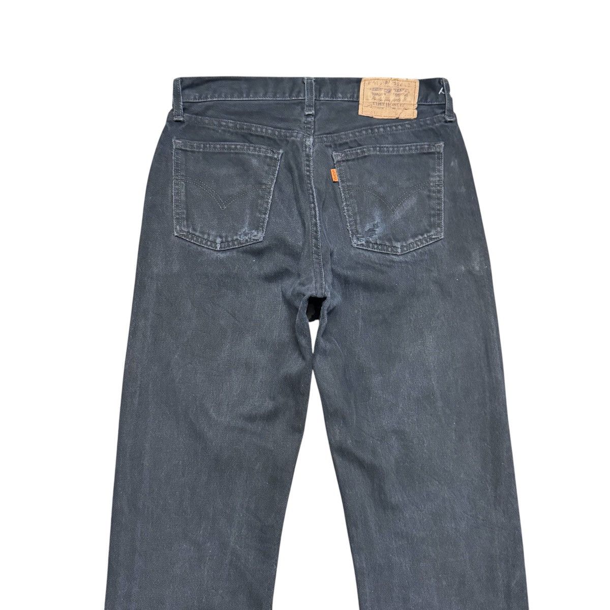 Levi's Vintage Levis 613 Black Denim Jeans Orangetab Size US 31 - 4 Thumbnail