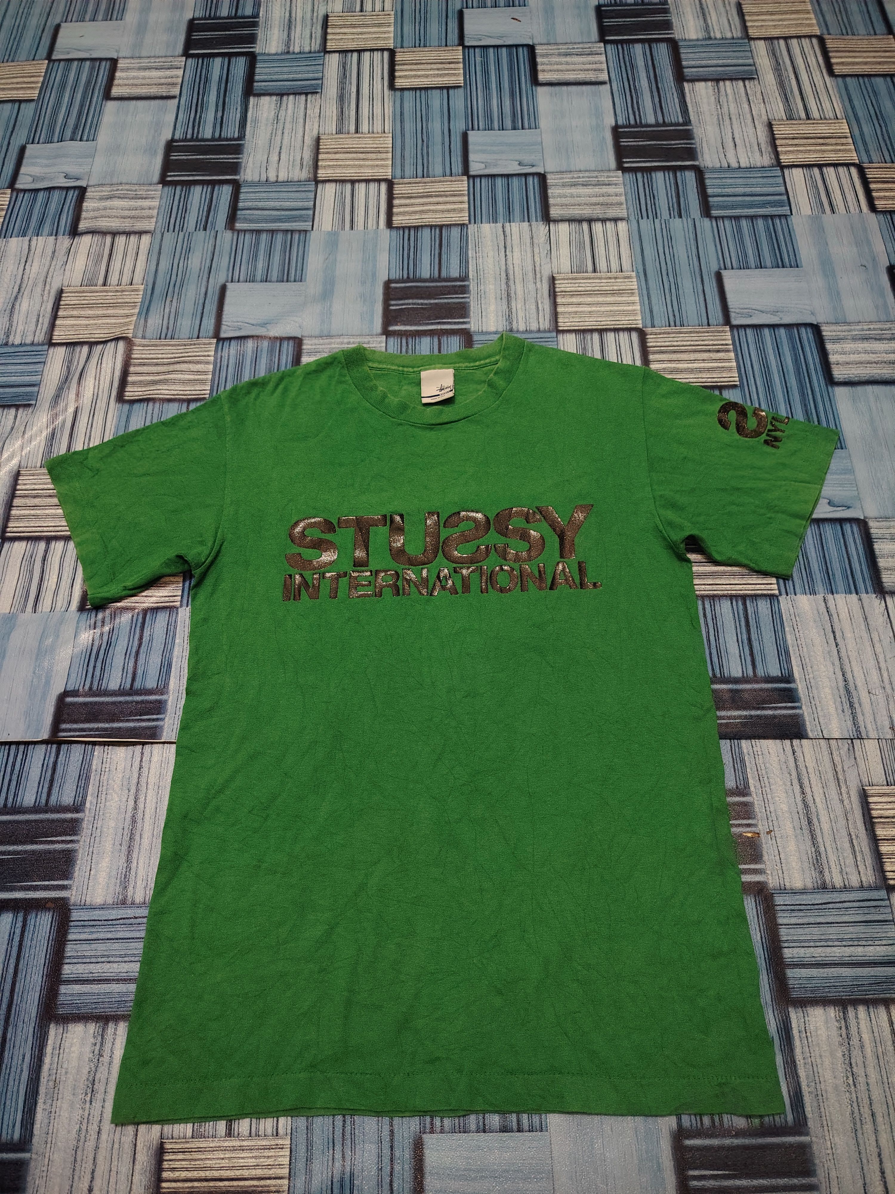 Stussy Vtg Stussy International NYLTLA s Size Single Stitch Size US S / EU 44-46 / 1 - 1 Thumbnail