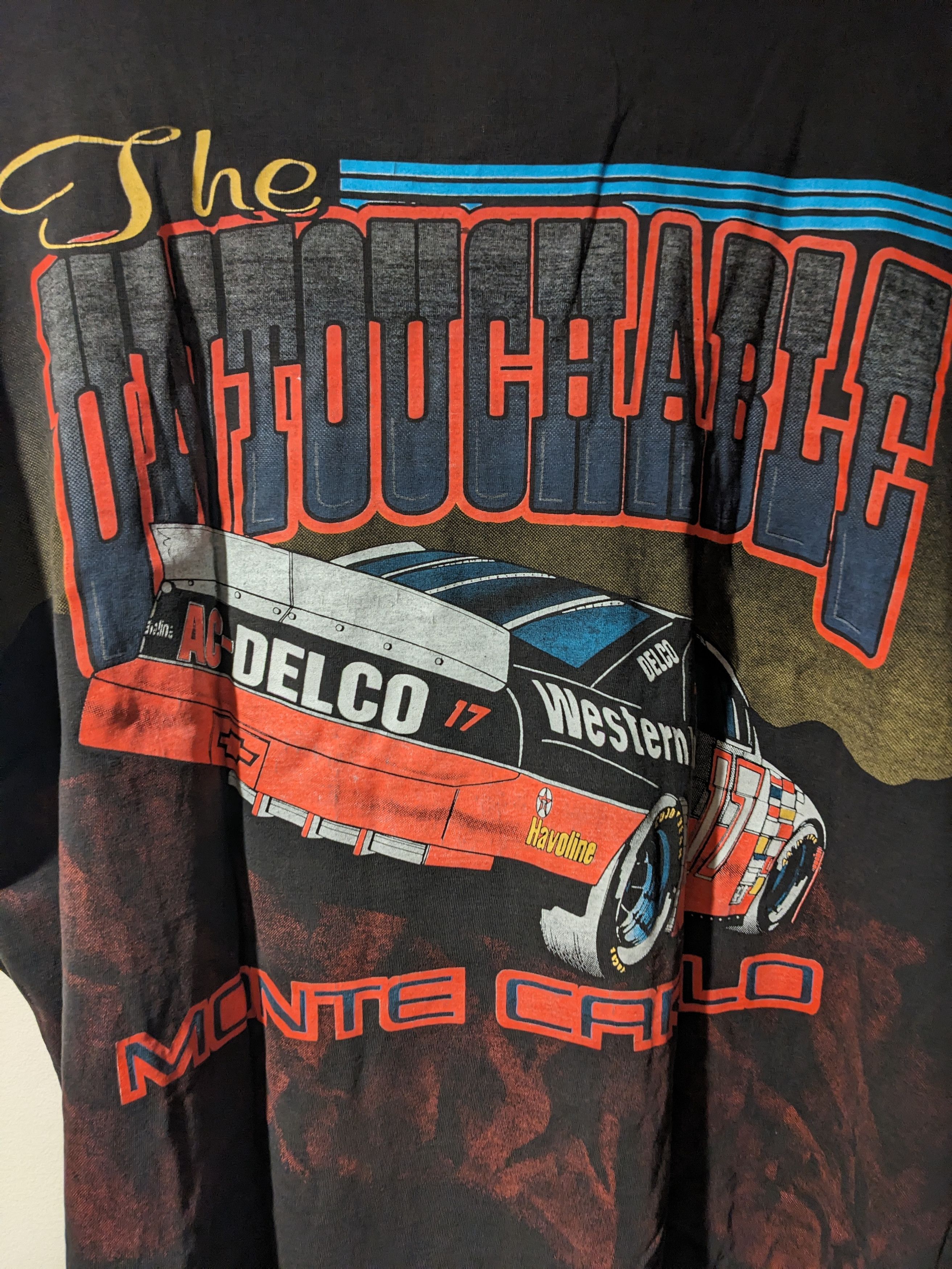 NASCAR × Vintage Vintage 1995 Darrell Waltrip Nascar Chase Authentic T-Shirt Size US XL / EU 56 / 4 - 9 Thumbnail