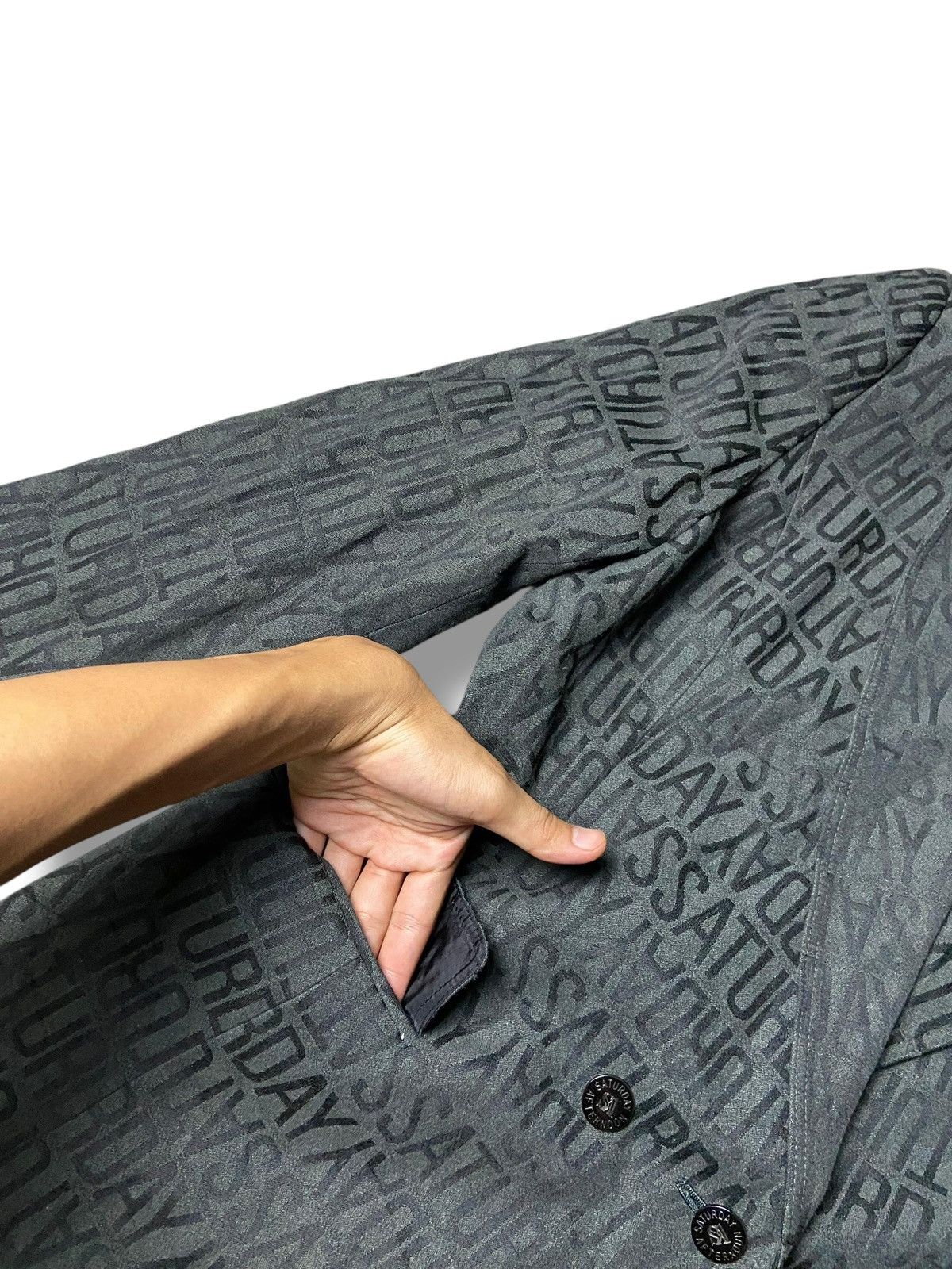 Japanese Brand Saturday Afternoon Embroidery Blazer Jacket (148) Size US XS / EU 42 / 0 - 2 Thumbnail