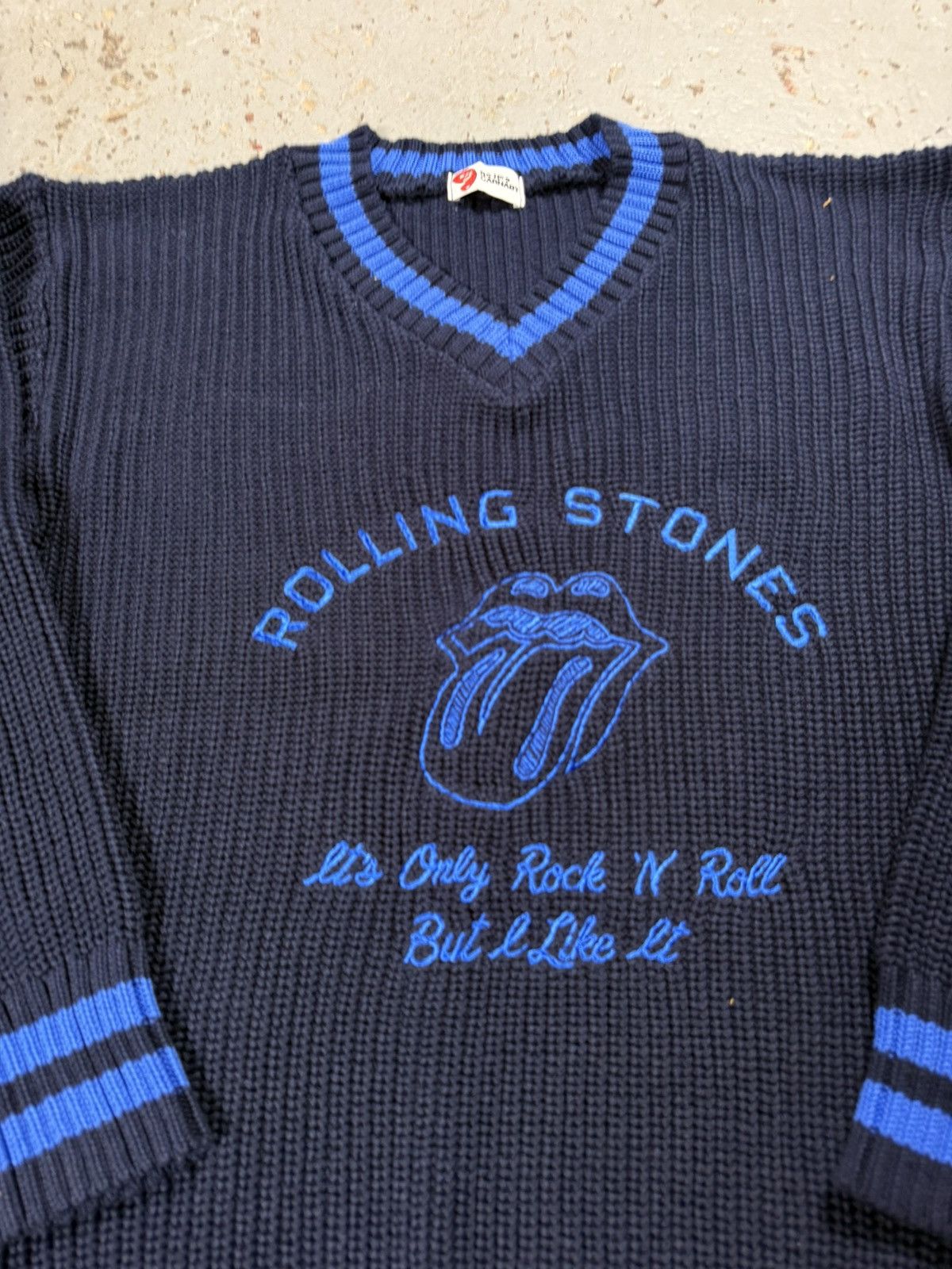 The Rolling Stones RS No 9 Carnbaby Rolling Stones Knit Sweater London Size US M / EU 48-50 / 2 - 2 Thumbnail