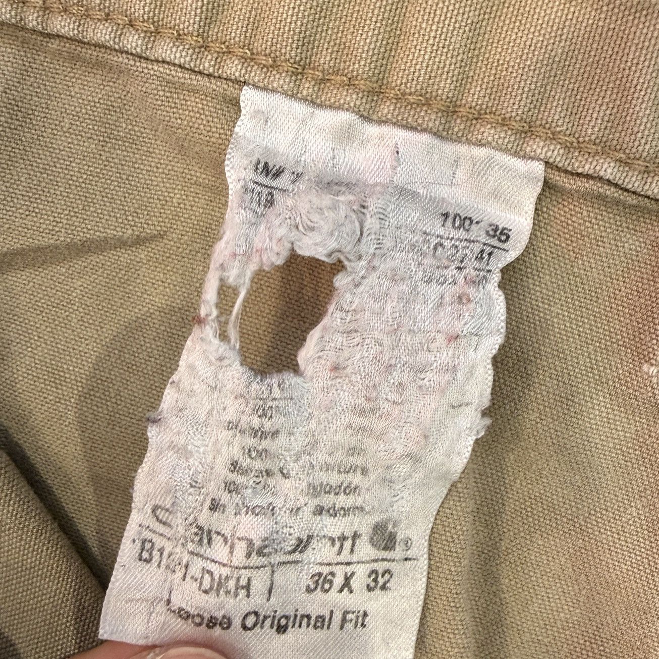 Carhartt Carhartt Khaki Carpenter Pants - 36 x 32 Size US 36 / EU 52 - 6 Thumbnail