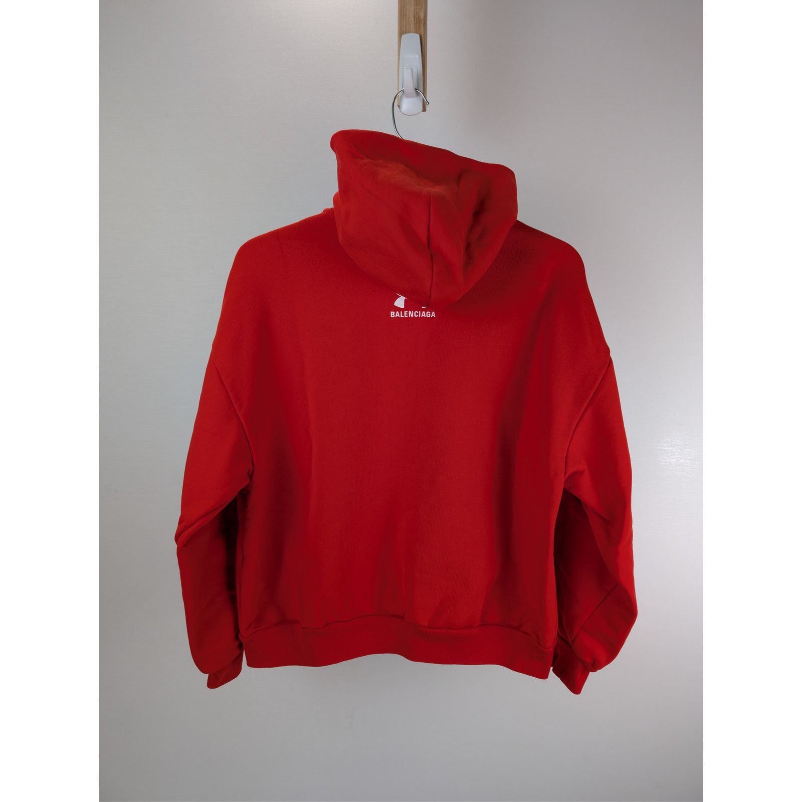Balenciaga × Under Armour o1rshd1 Zip up Hoodie in Red Size US S / EU 44-46 / 1 - 9 Thumbnail
