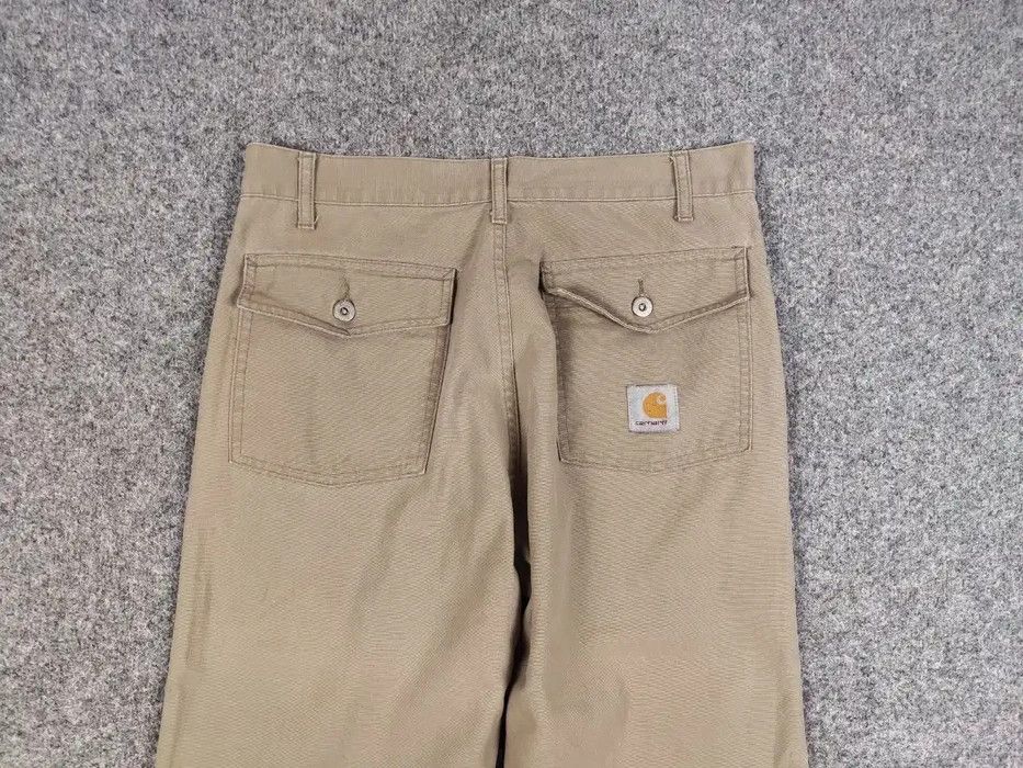 Carhartt Vintage 90's Carhartt Office canvas Work Trousers Pants Size US 30 / EU 46 - 2 Thumbnail
