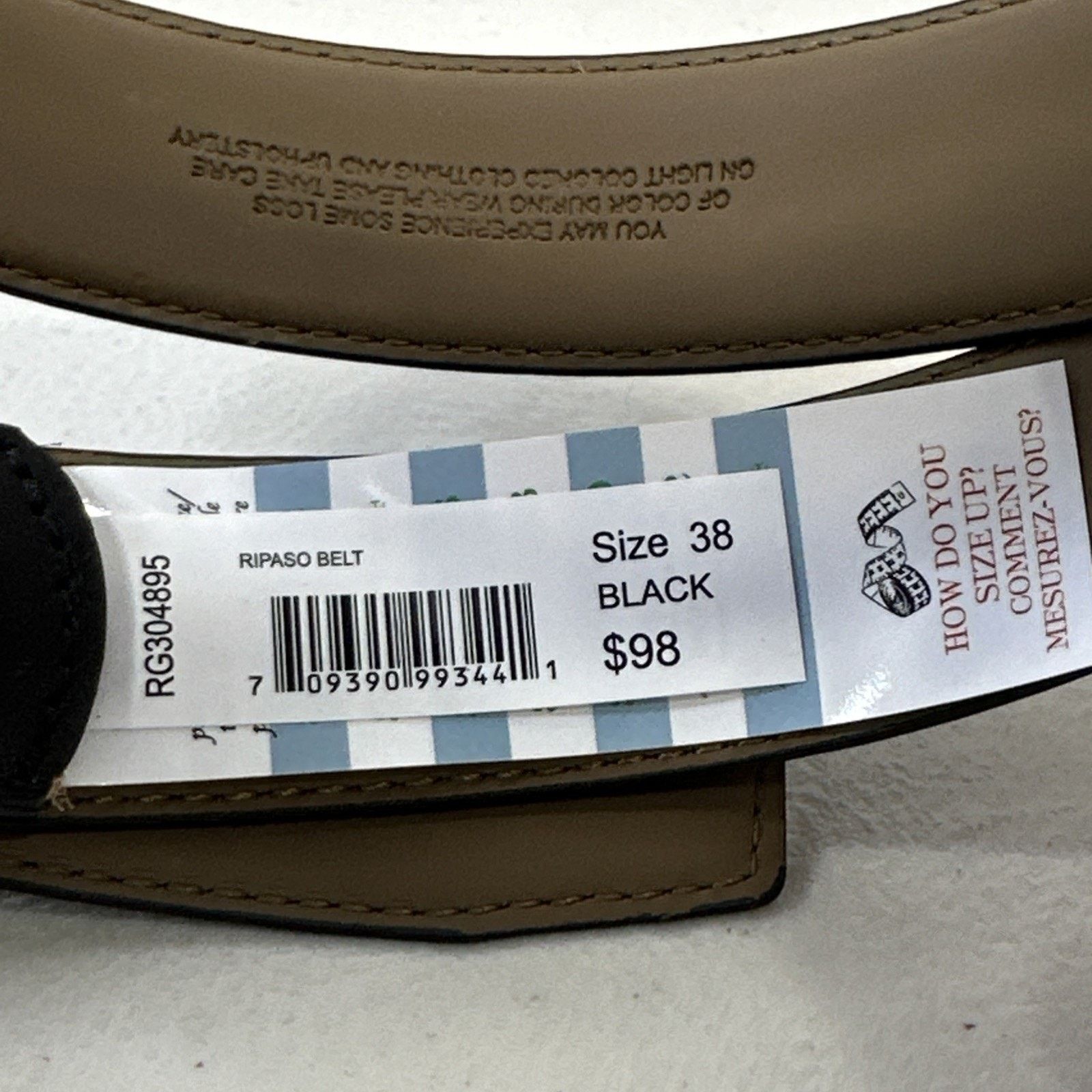 Robert Graham Robert Graham Black Suede Ripaso Belt Men's sz 38 signature Size 38 - 5 Thumbnail