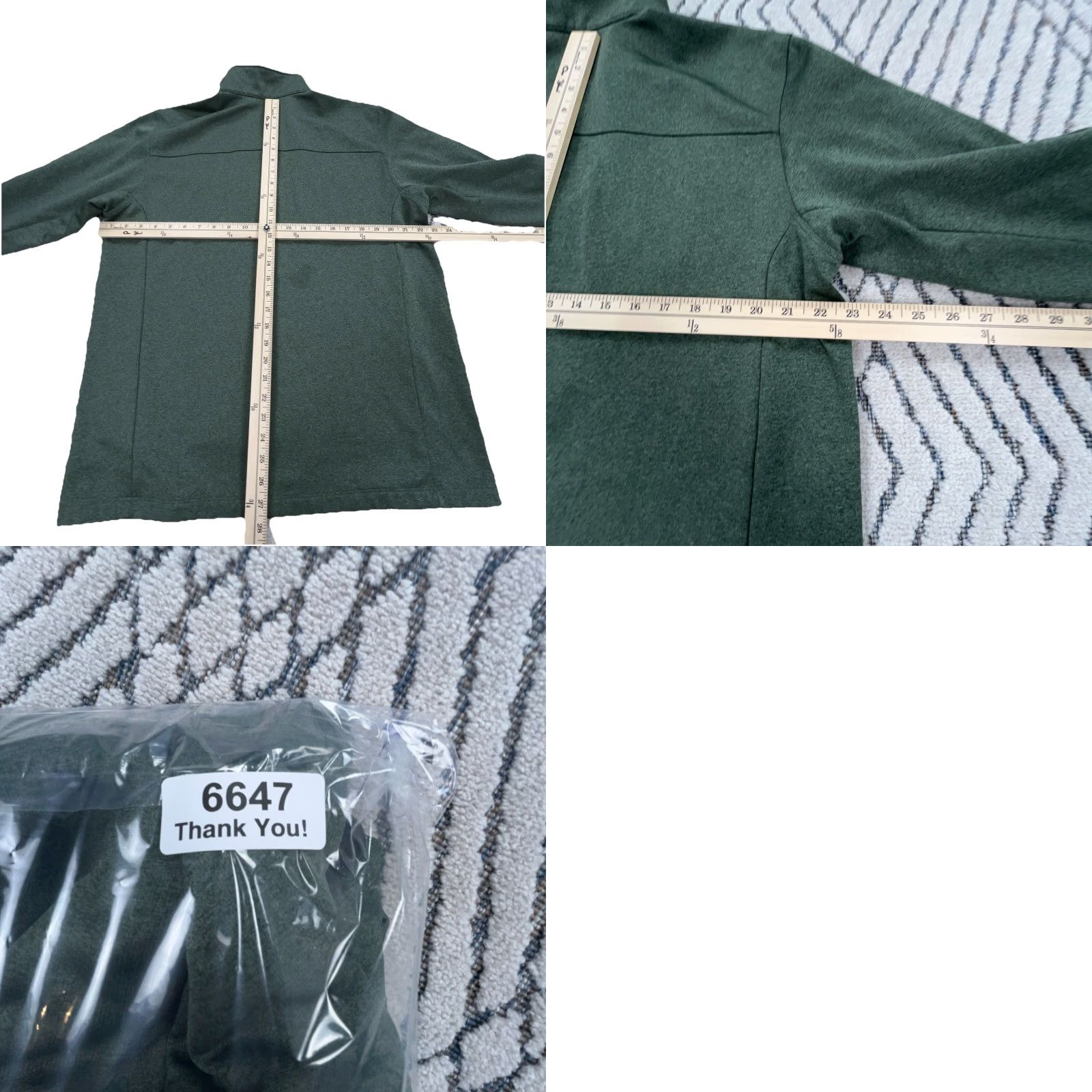 The North Face The North Face Sweater Men XL Green Pullover Half Zip Sweatshirt Olive Size US XL / EU 56 / 4 - 8 Thumbnail