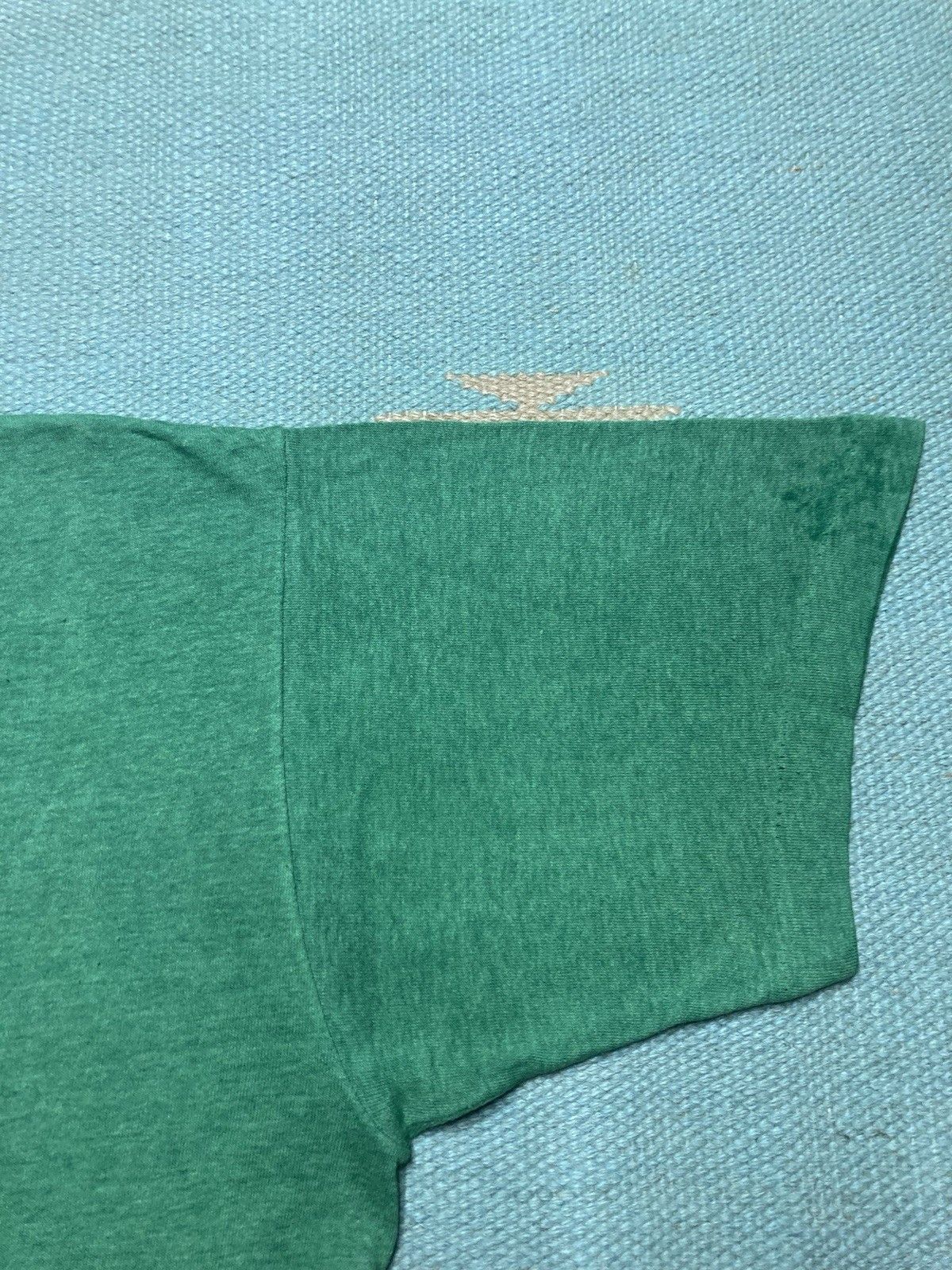Vintage 70s 80s t shirt S.A.A.P. faded worn thin single stitch large Size US L / EU 52-54 / 3 - 5 Thumbnail