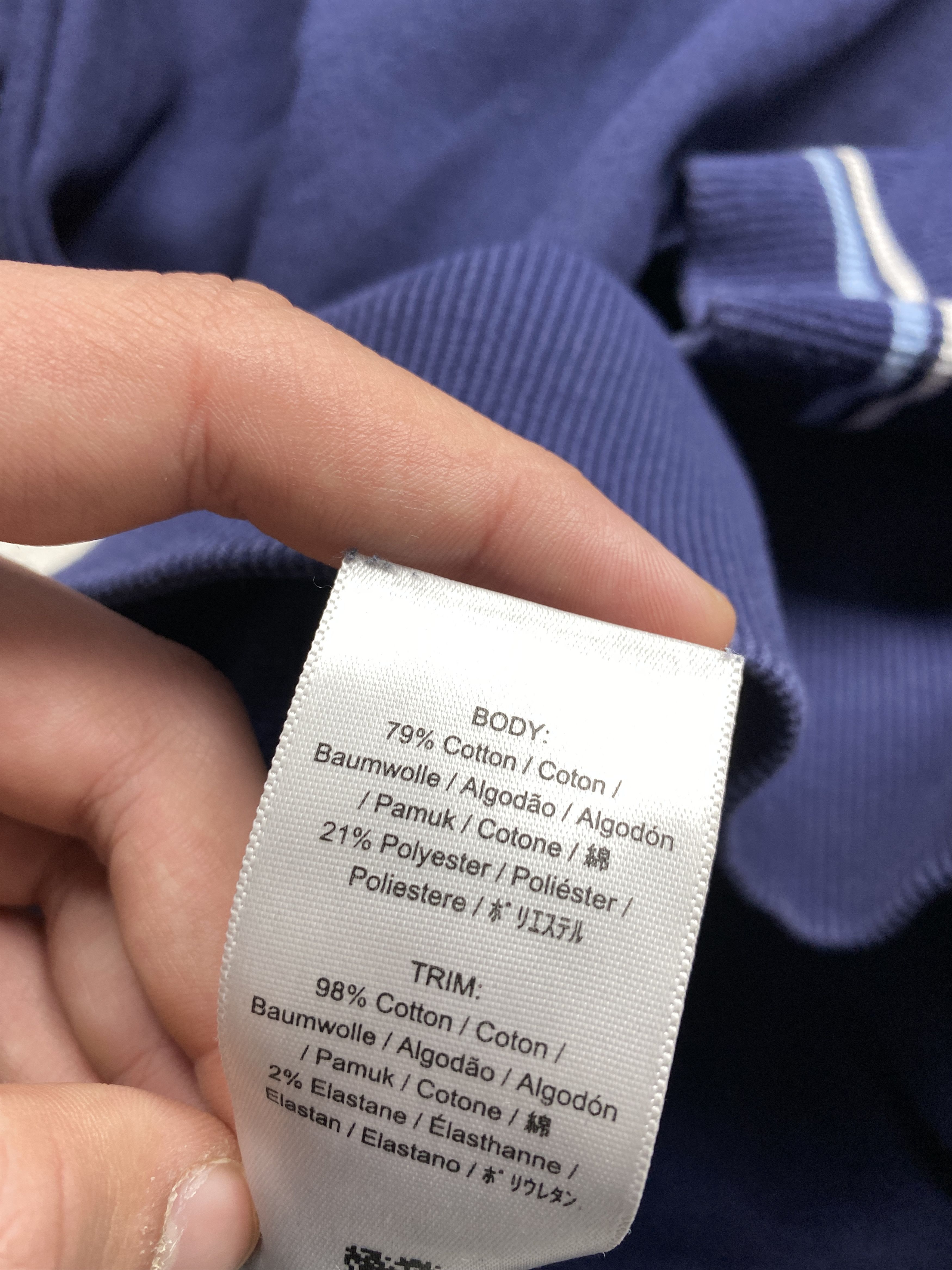Fred Perry × Vintage Fred Perry Vintage Mens Sweatshirt Size US M / EU 48-50 / 2 - 5 Thumbnail