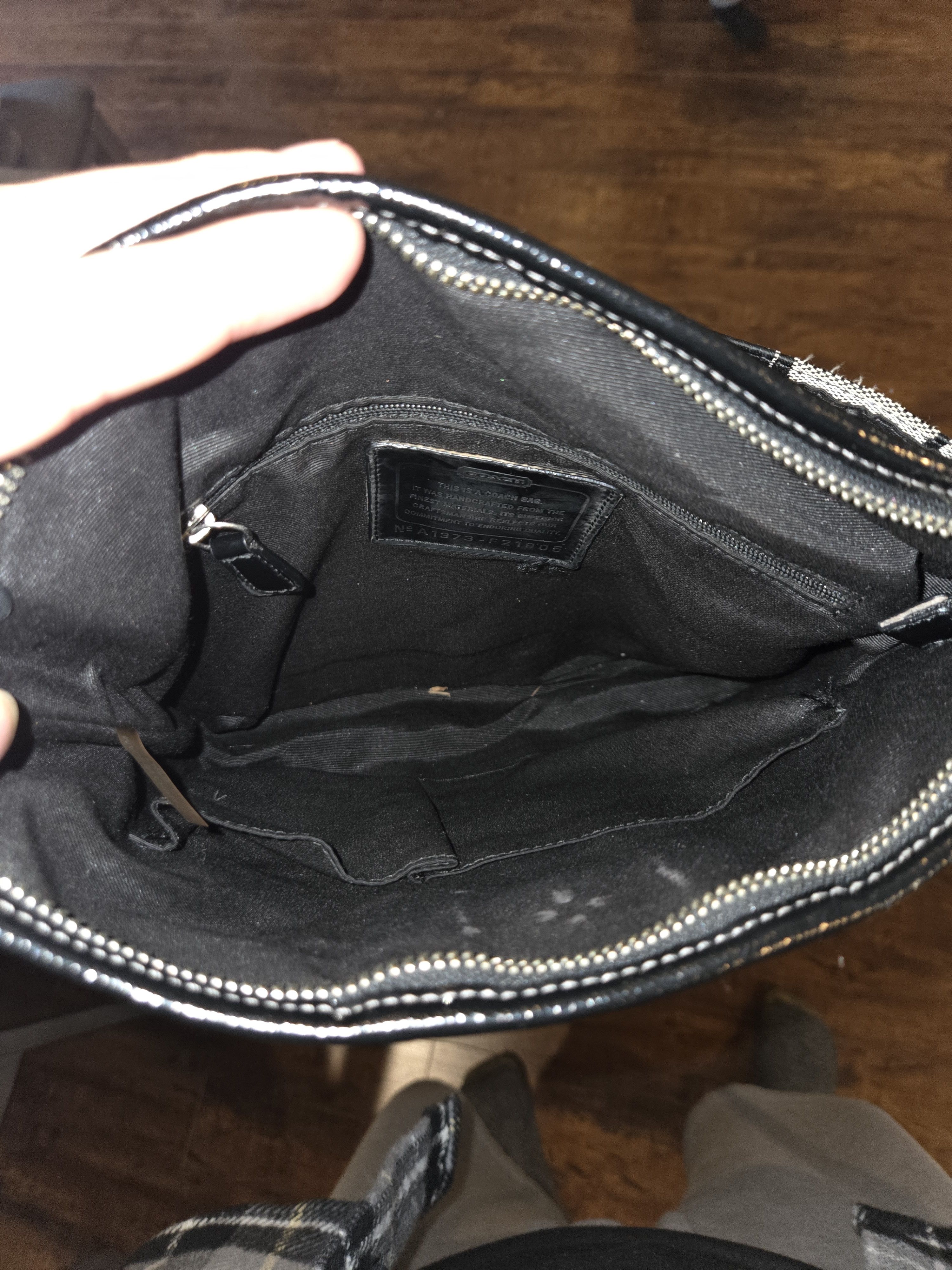 Coach Y2k Coach Signature Stripe Satchel Bag Size ONE SIZE - 6 Thumbnail