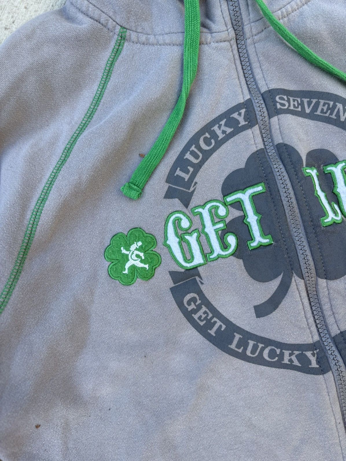 Ed Hardy Y2K Style Get Lucky Hoodie Size US L / EU 52-54 / 3 - 2 Thumbnail