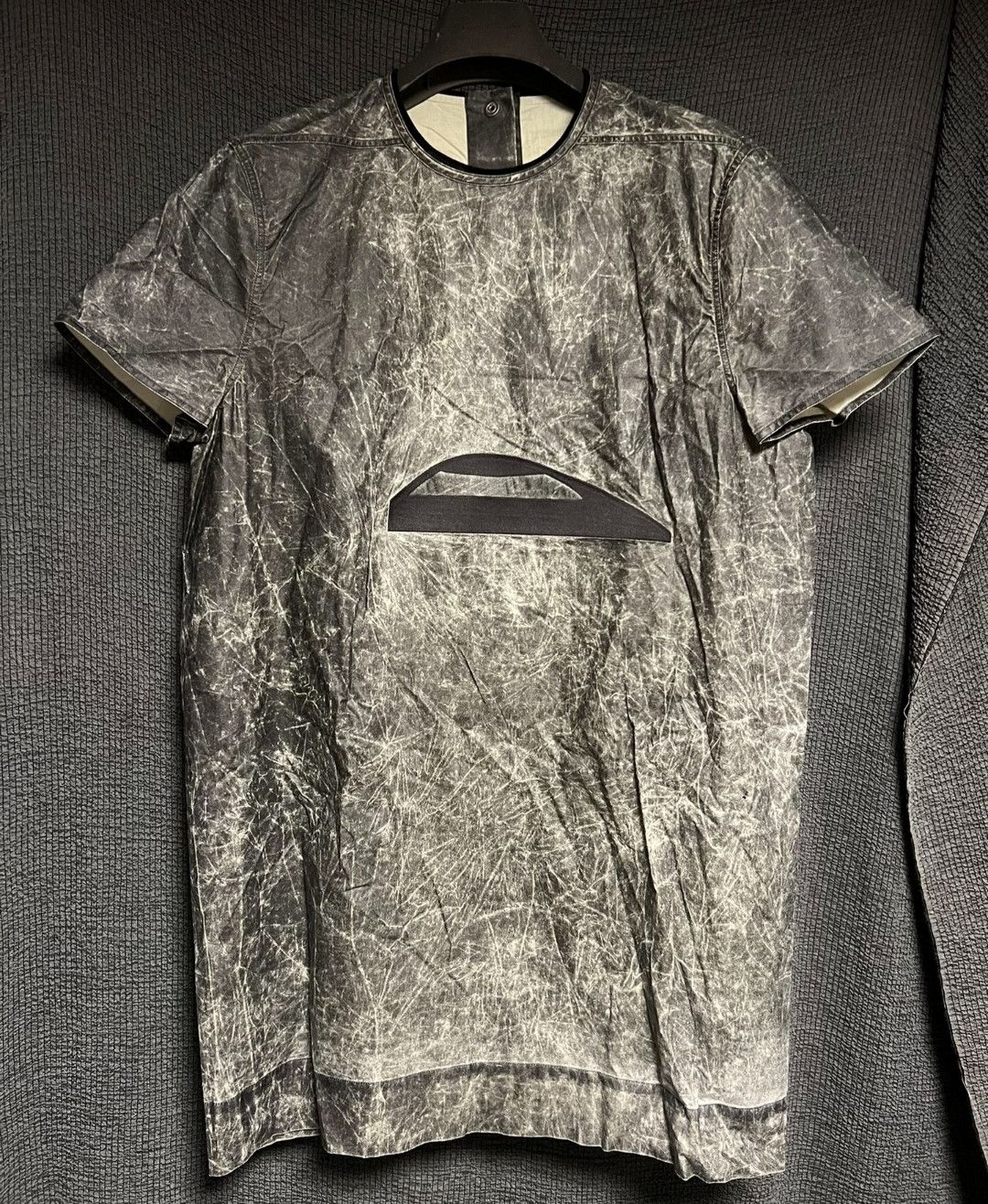 Rick Owens 16SS show main line one-eyed embroidered short sleeves Size US L / EU 52-54 / 3 - 1 Thumbnail