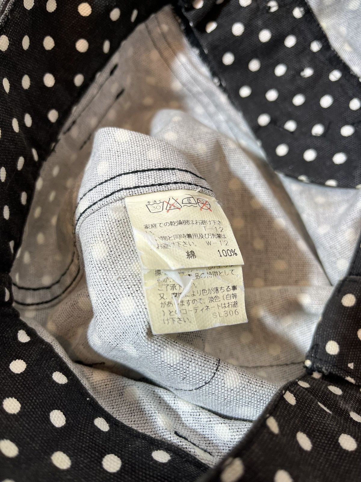 Zucca Zucca by Issey Miyake Polkadot Cargo Pants Size US 31 - 8 Thumbnail