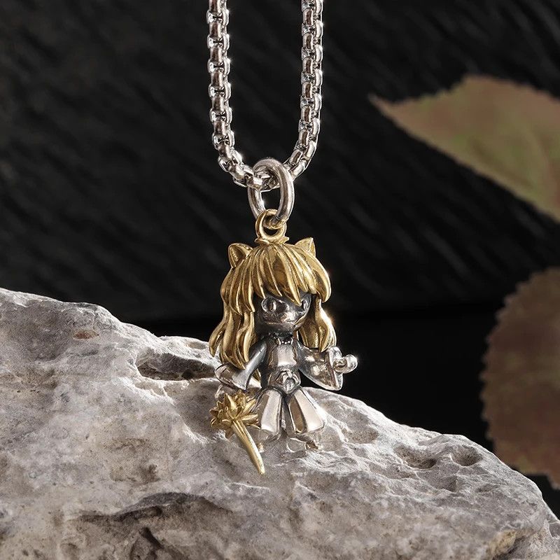Jewelry Cute Cartoon Pendant Necklace Size ONE SIZE - 1 Thumbnail