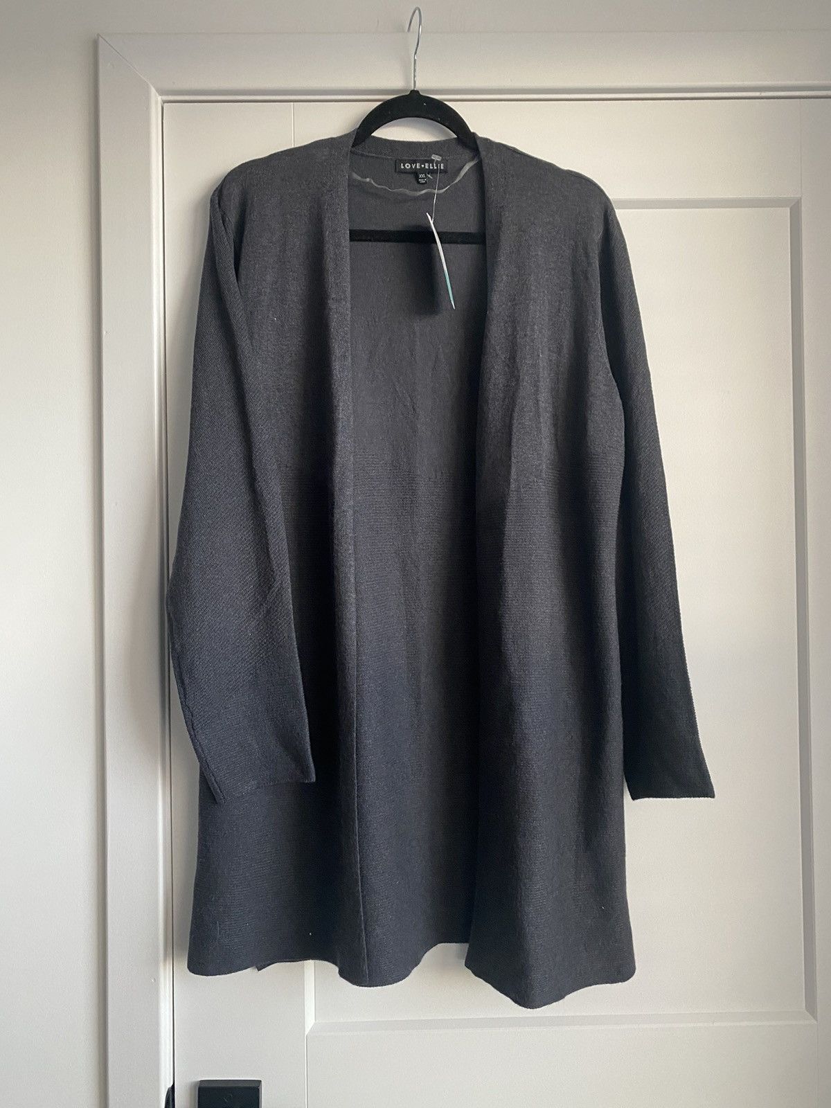 Other Love Ellie Nalani Dark Grey Cardigan Beige Size XXL NWT Size XXL / US 16-18 / IT 52-54 - 5 Thumbnail
