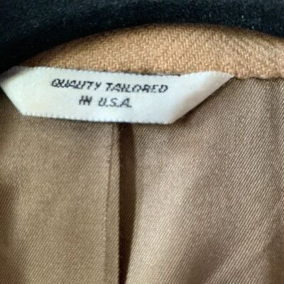 Turnbury Turnbury Sport Coat Mens Size 42R 100% Camel Hair Khaki Beig Size 42R - 8 Thumbnail