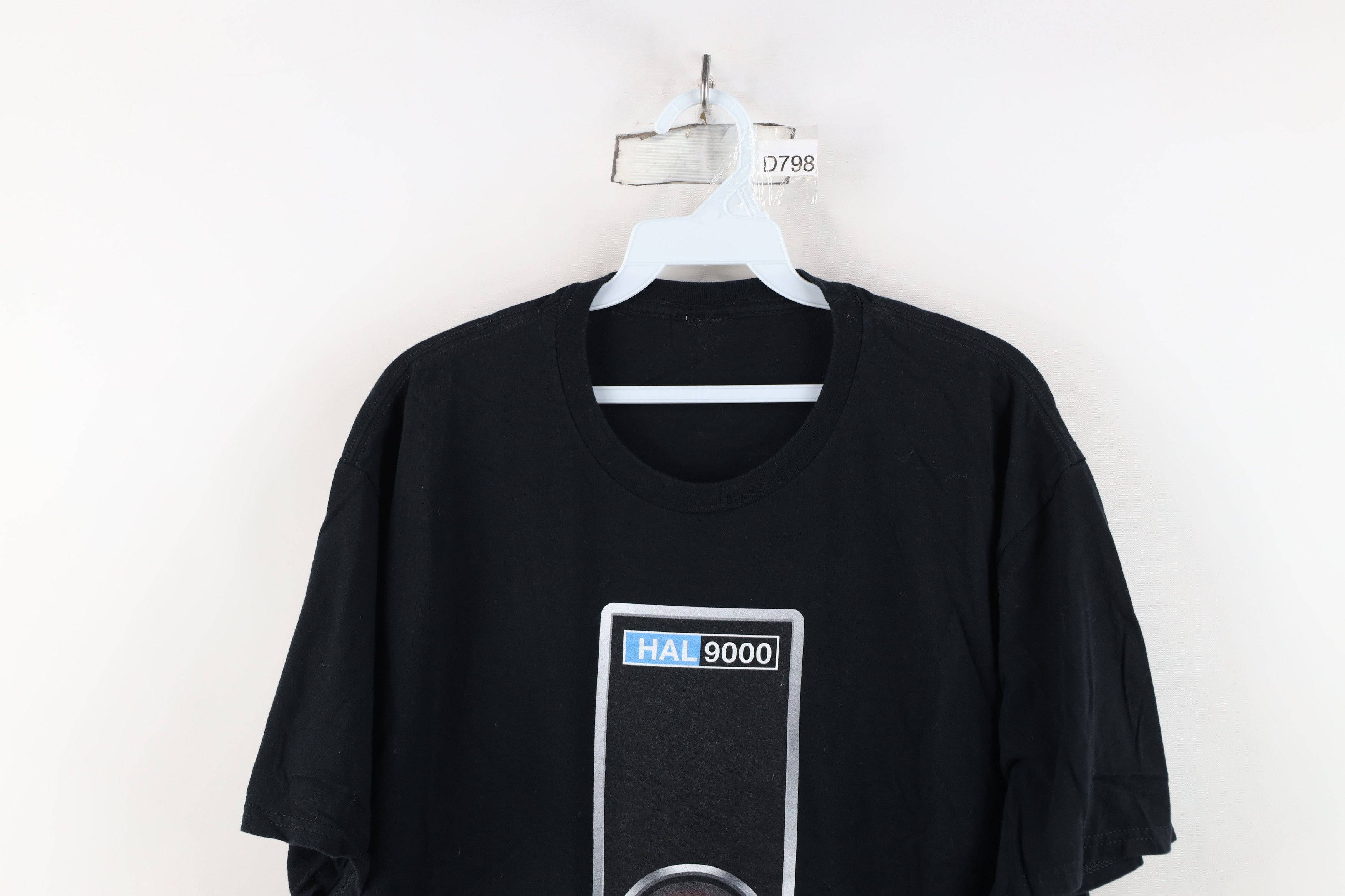 Vintage Vintage Hal 9000 2001 A Space Odyssey Movie T-Shirt Black Size US XL / EU 56 / 4 - 2 Thumbnail
